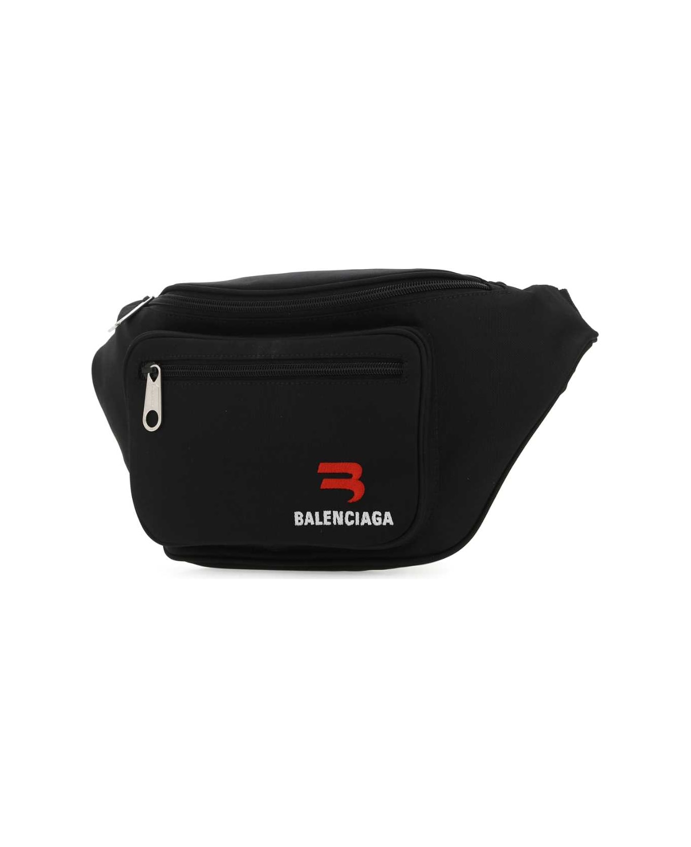 Balenciaga Black Nylon Medium Explorer Belt Bag - 1000