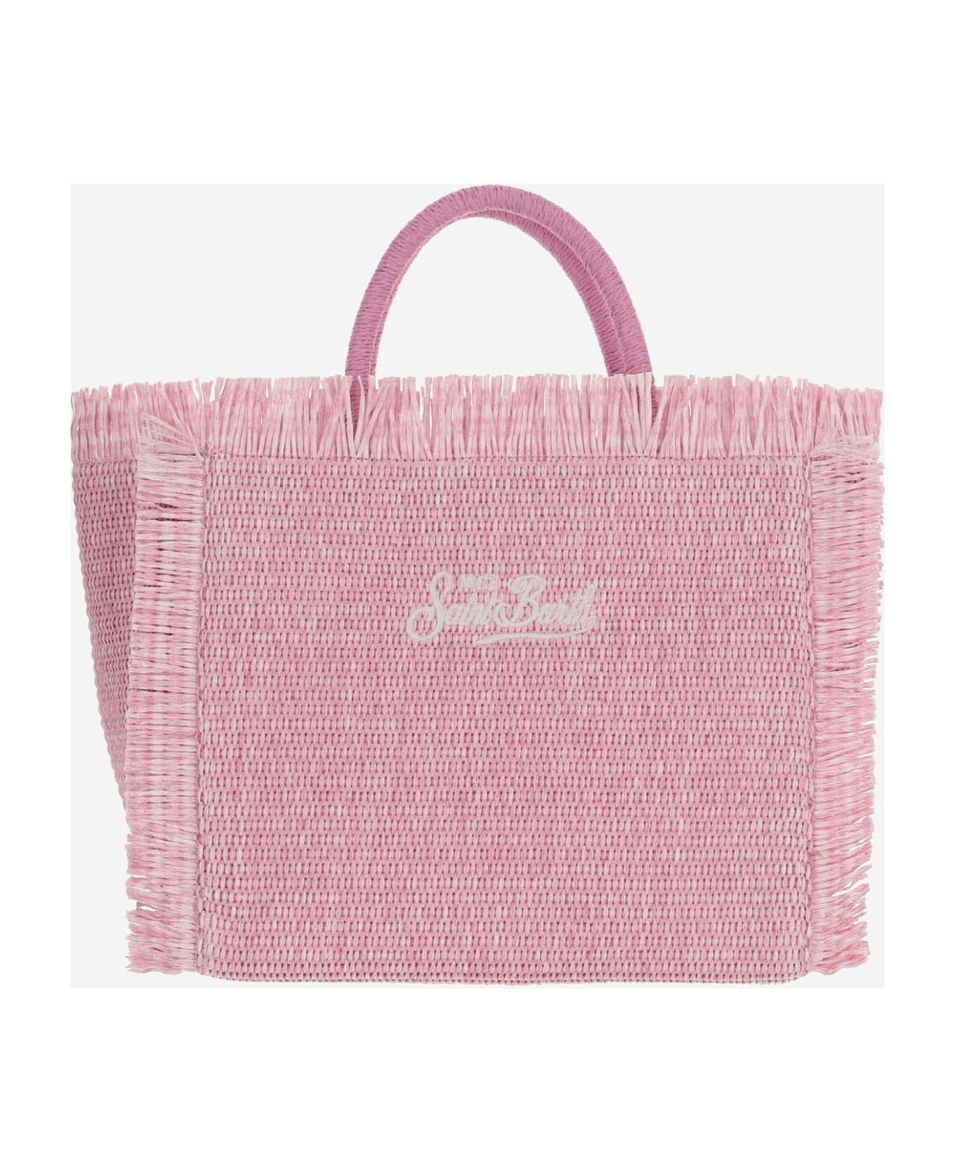 MC2 Saint Barth Colette Tote Bag With Logo - Pink