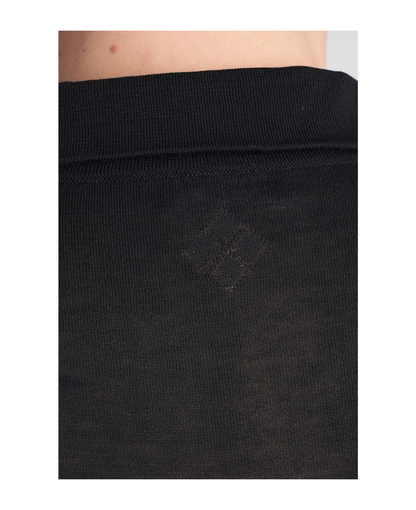 Ballantyne Polo In Black Cotton - black