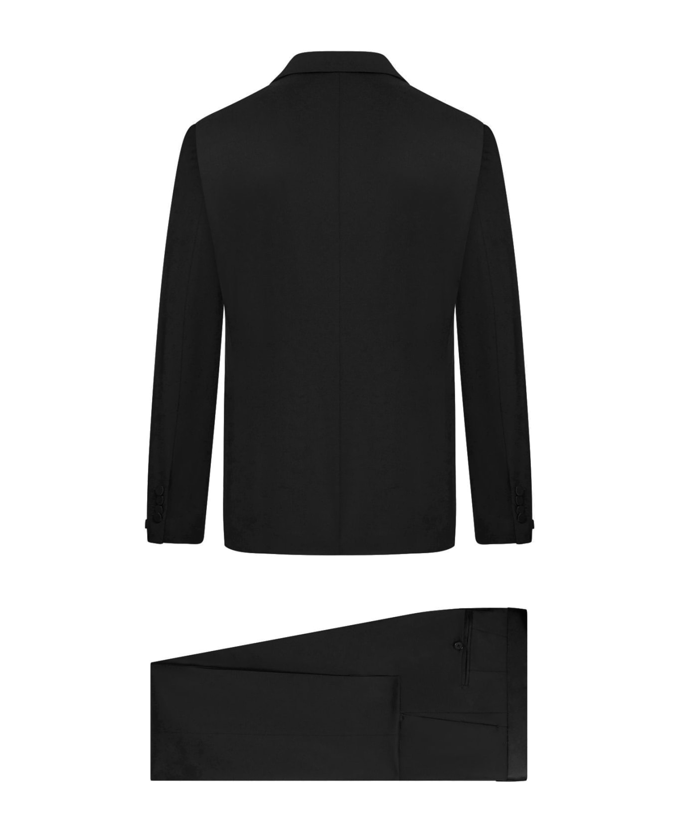 Tagliatore Suit+gilet - Black スーツ