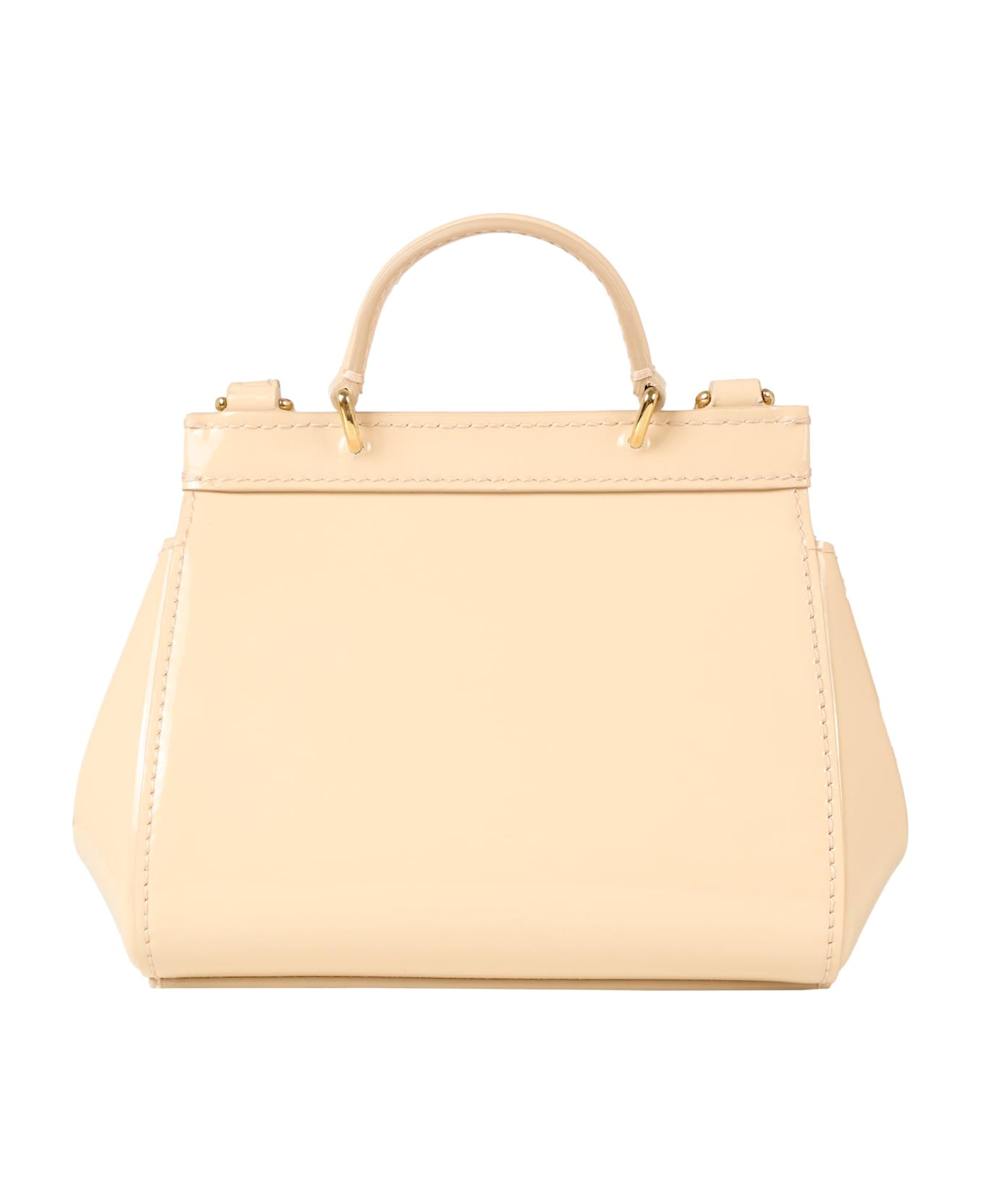 Dolce & Gabbana Pink Sicily Bag For Girl With Logo - Pink