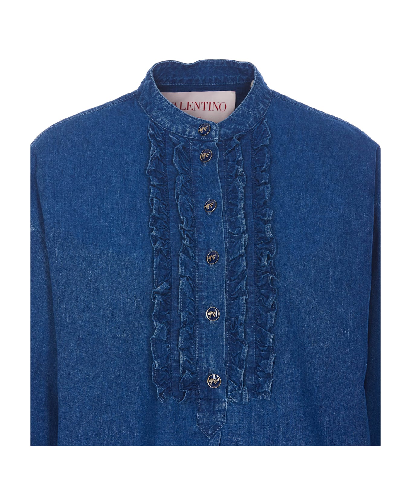 Valentino Garavani Denim Shirt - Blue