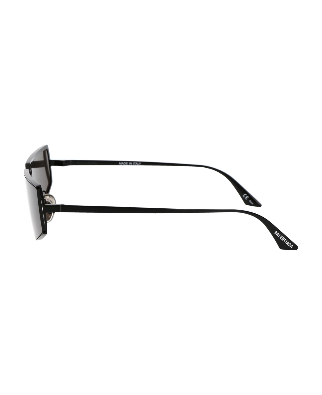 Balenciaga Eyewear Bb0192s Sunglasses - 001 BLACK BLACK GREY