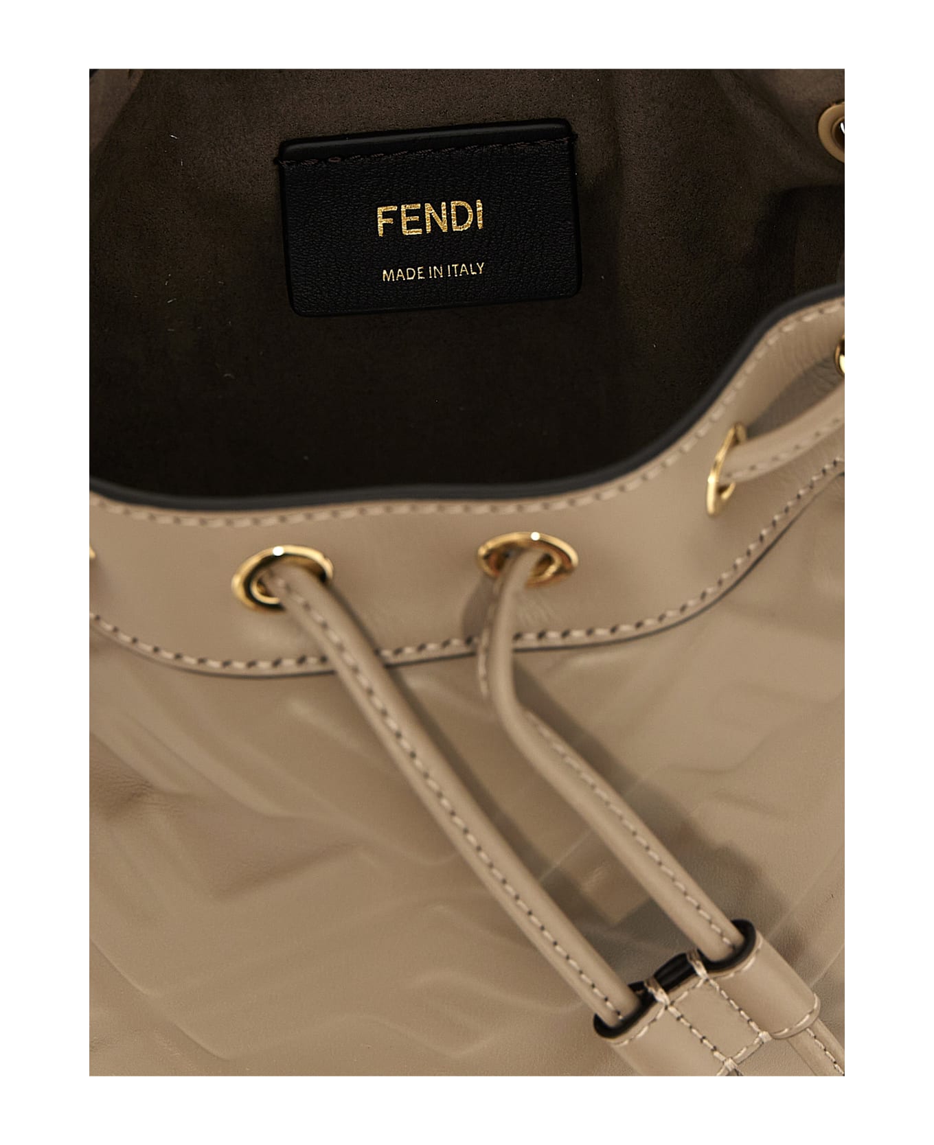 Fendi 'mon Tresor' Mini Handbag - Gray