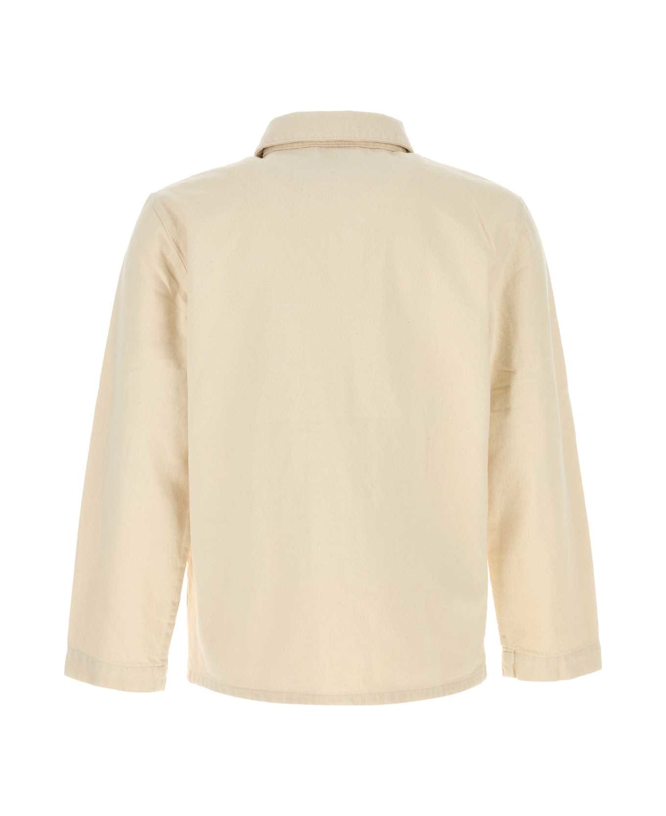 A.P.C. Sand Denim Kerlouan Jacket - ECRU