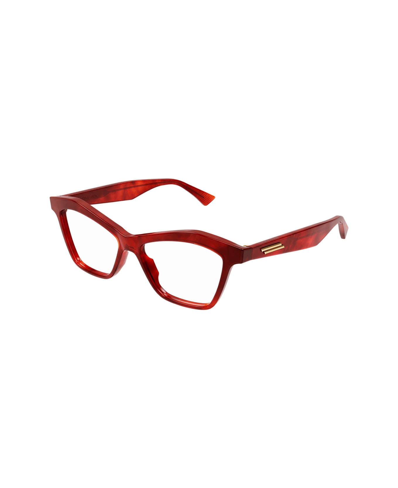 Bottega Veneta Eyewear Bv1096o Line Minimalist 005 Glasses - Rosso