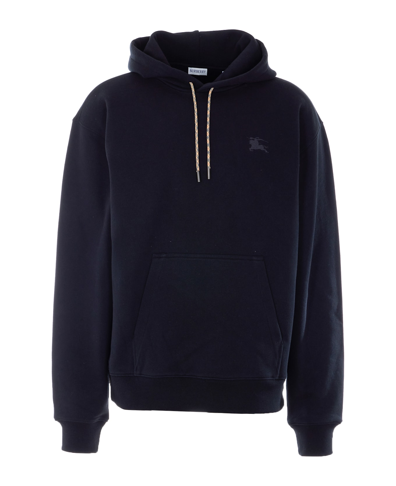 Burberry Knight Stamp Hoodie - Black