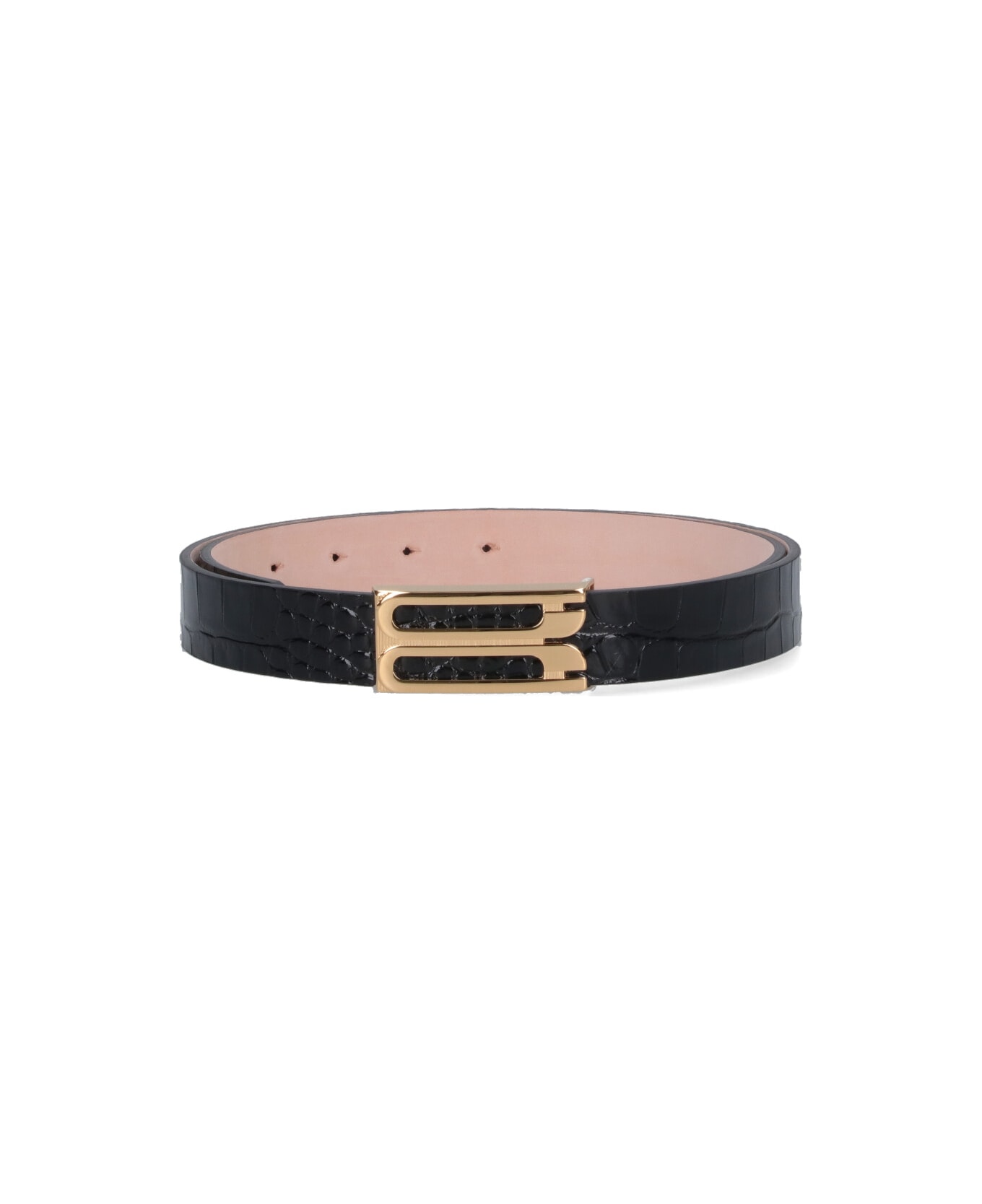 Victoria Beckham 
jumbo Frame
 Belt - Black