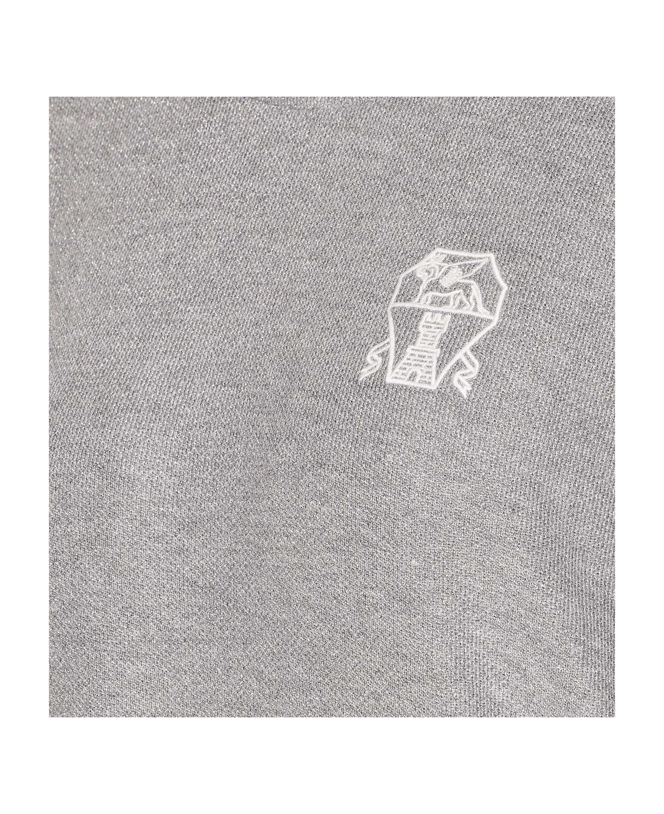 Brunello Cucinelli Logo Sweatshirt - Grey