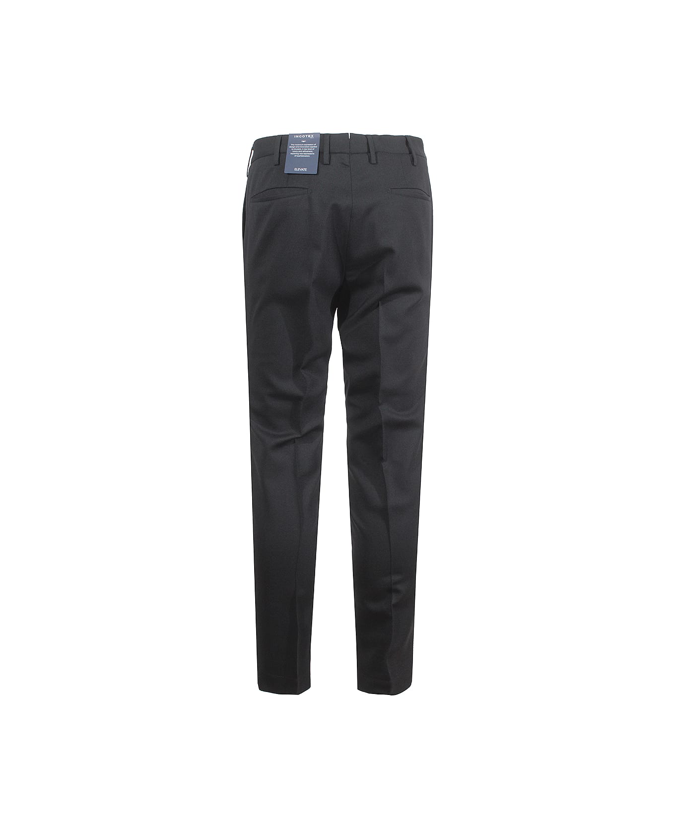 Incotex Trousers - BLACK