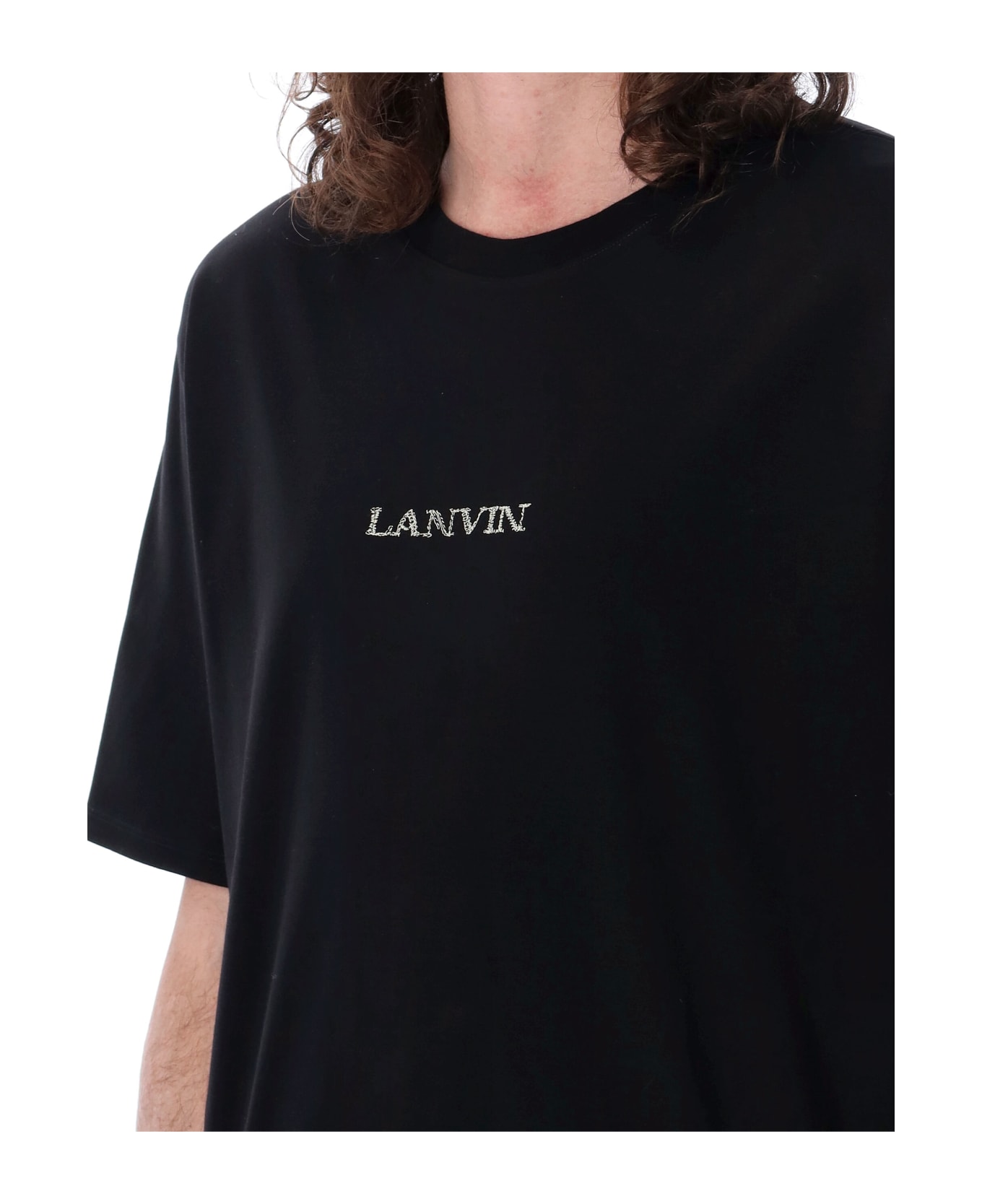 Lanvin Logo Classic T-shirt - Black