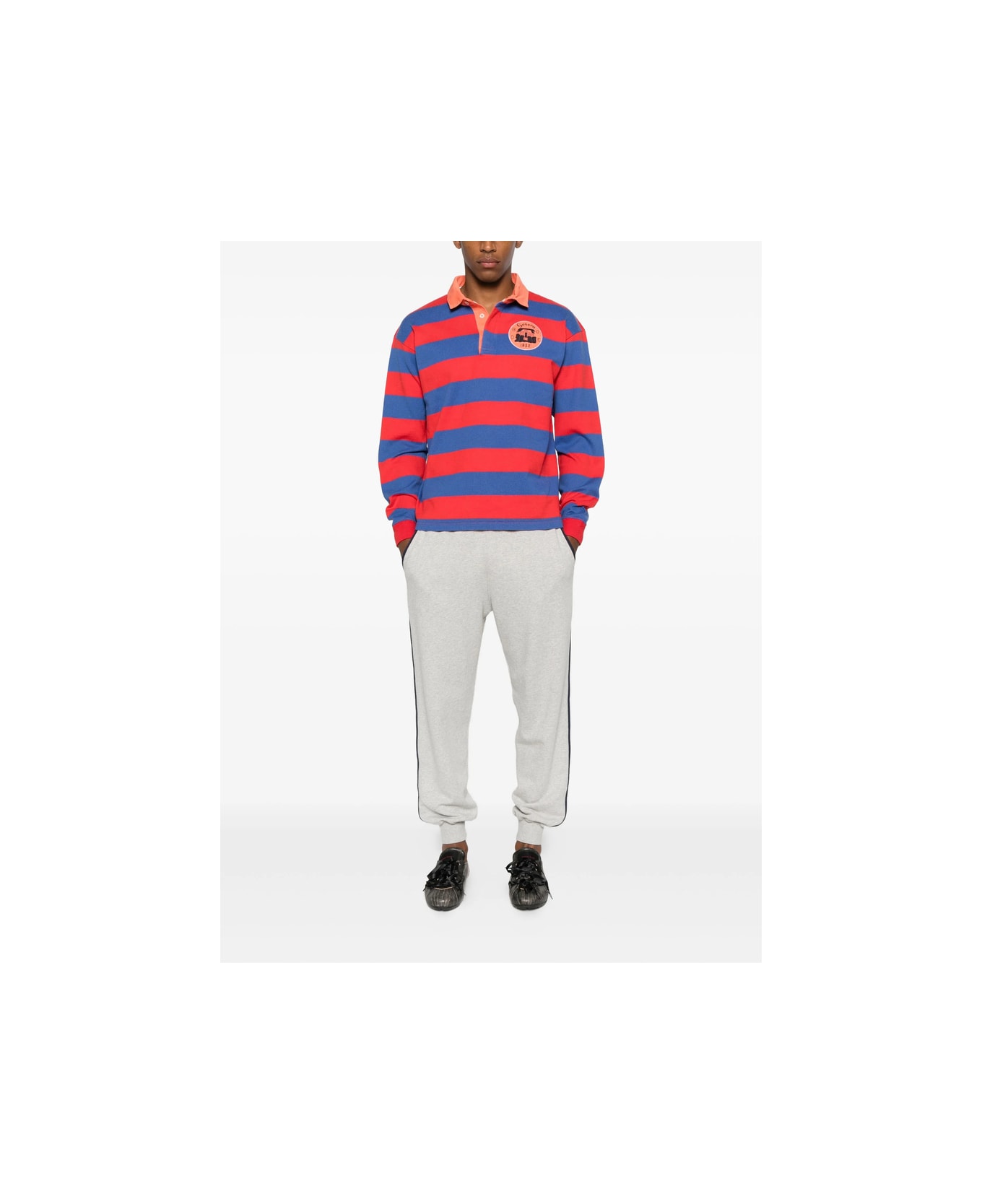 Bode Sweater - RED/BLUE
