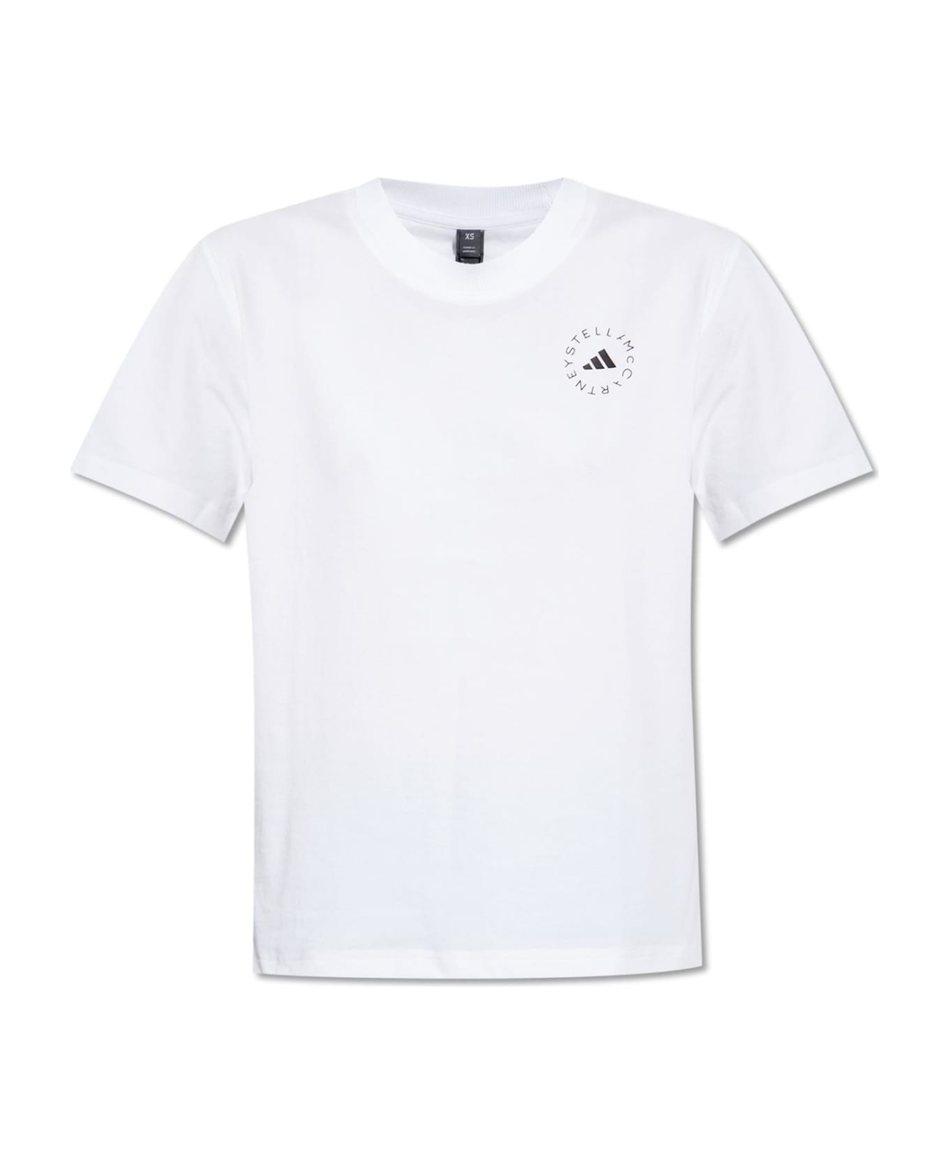 Adidas by Stella McCartney T-shirt With Logo - White Tシャツ