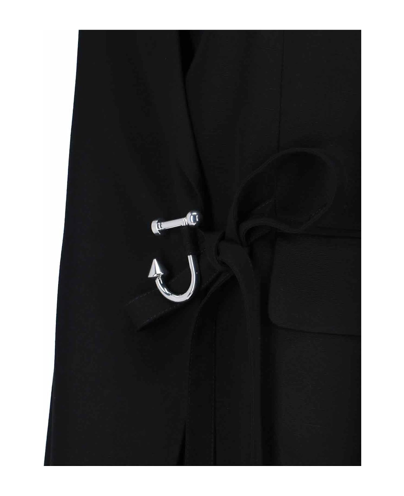 J.W. Anderson Tailored Belted Blazer - BLACK