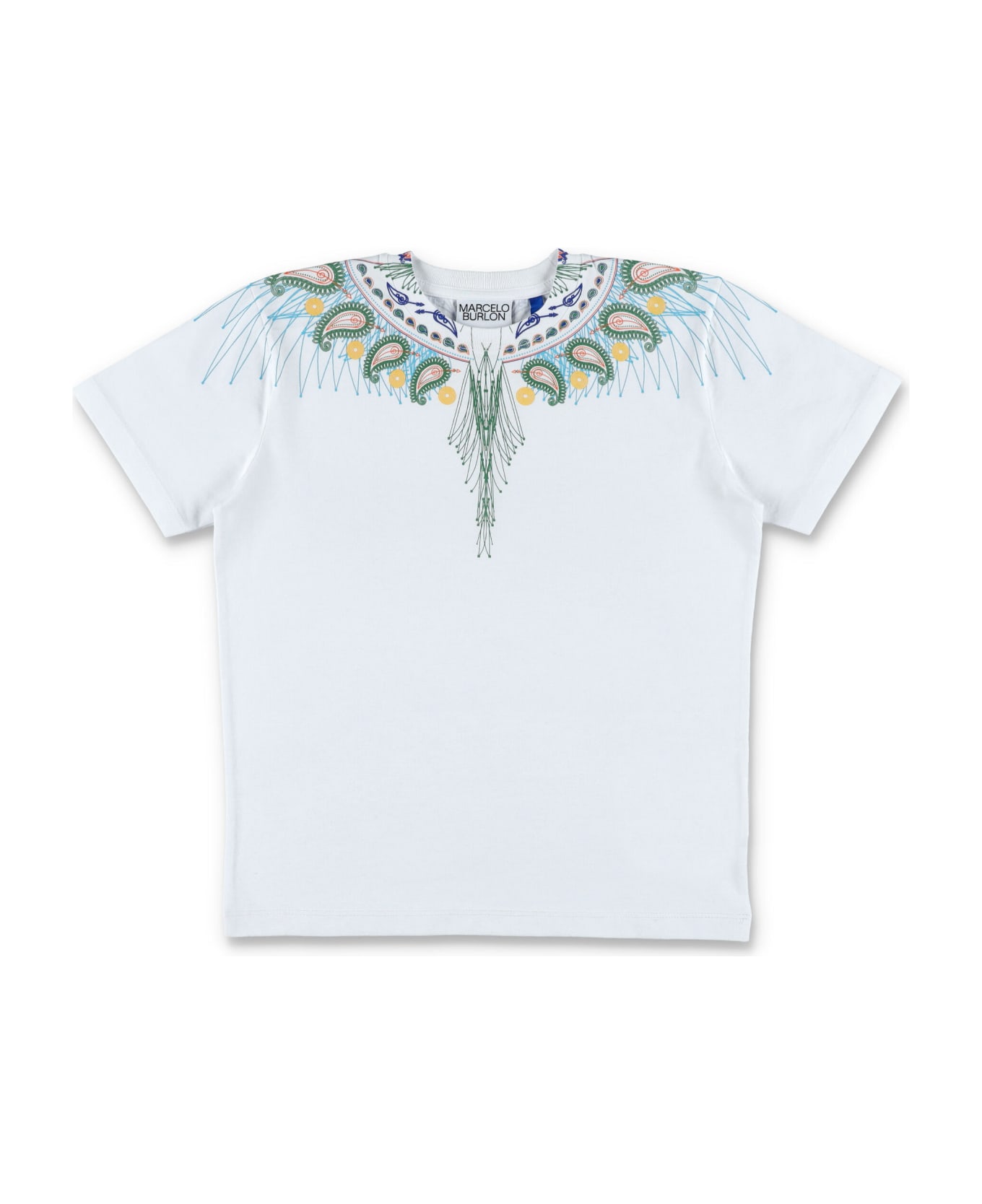 Marcelo Burlon Bandana Wings T-shirt - WHITE Tシャツ＆ポロシャツ