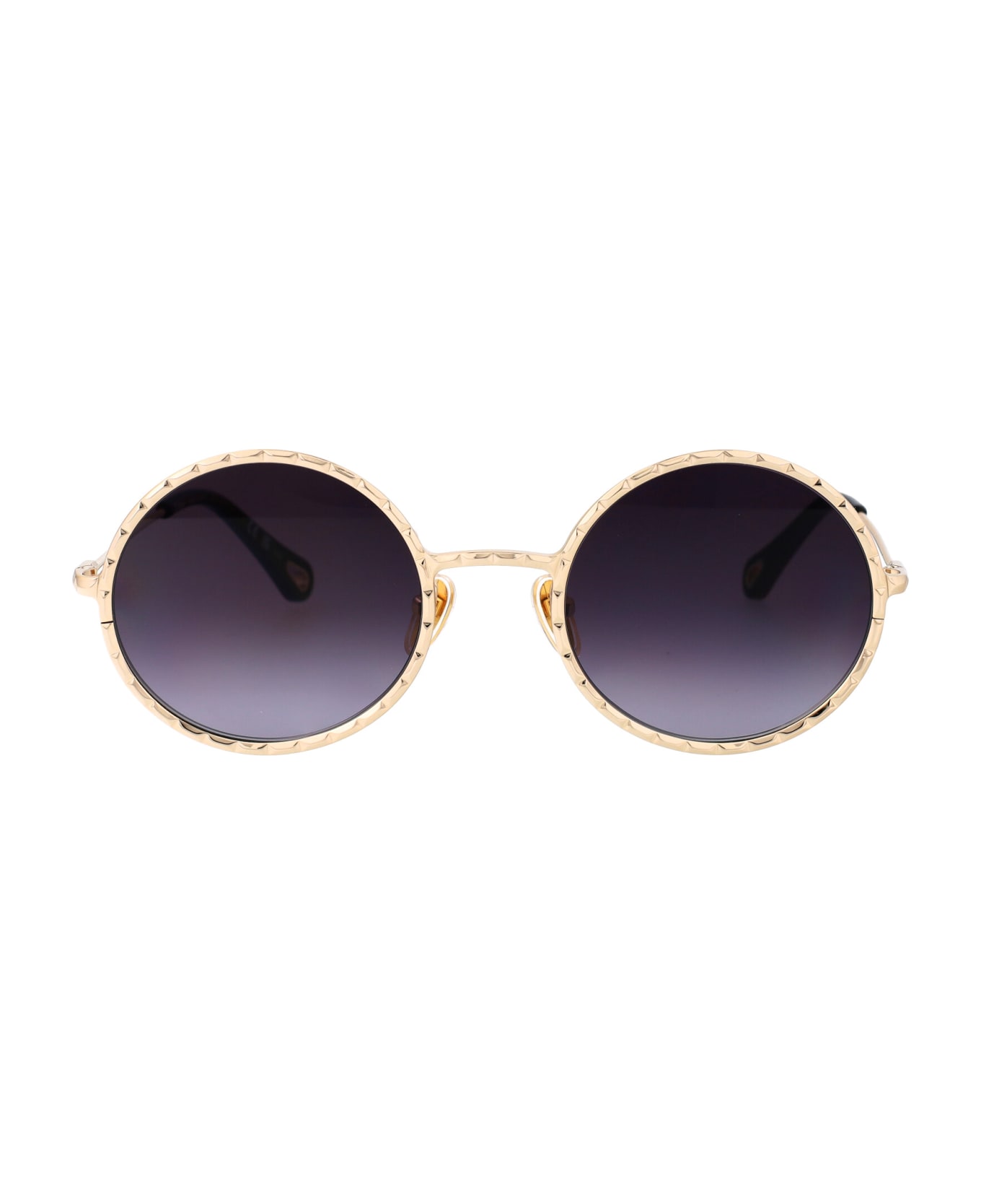 Chloé Eyewear Ch0230s Sunglasses - 001 GOLD GOLD GREY サングラス