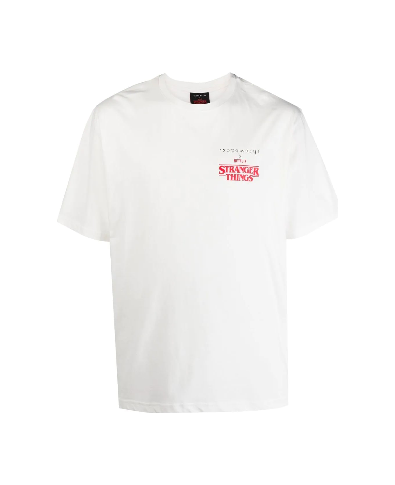 Throwback Stranger Things Capsule T-shirt - White シャツ