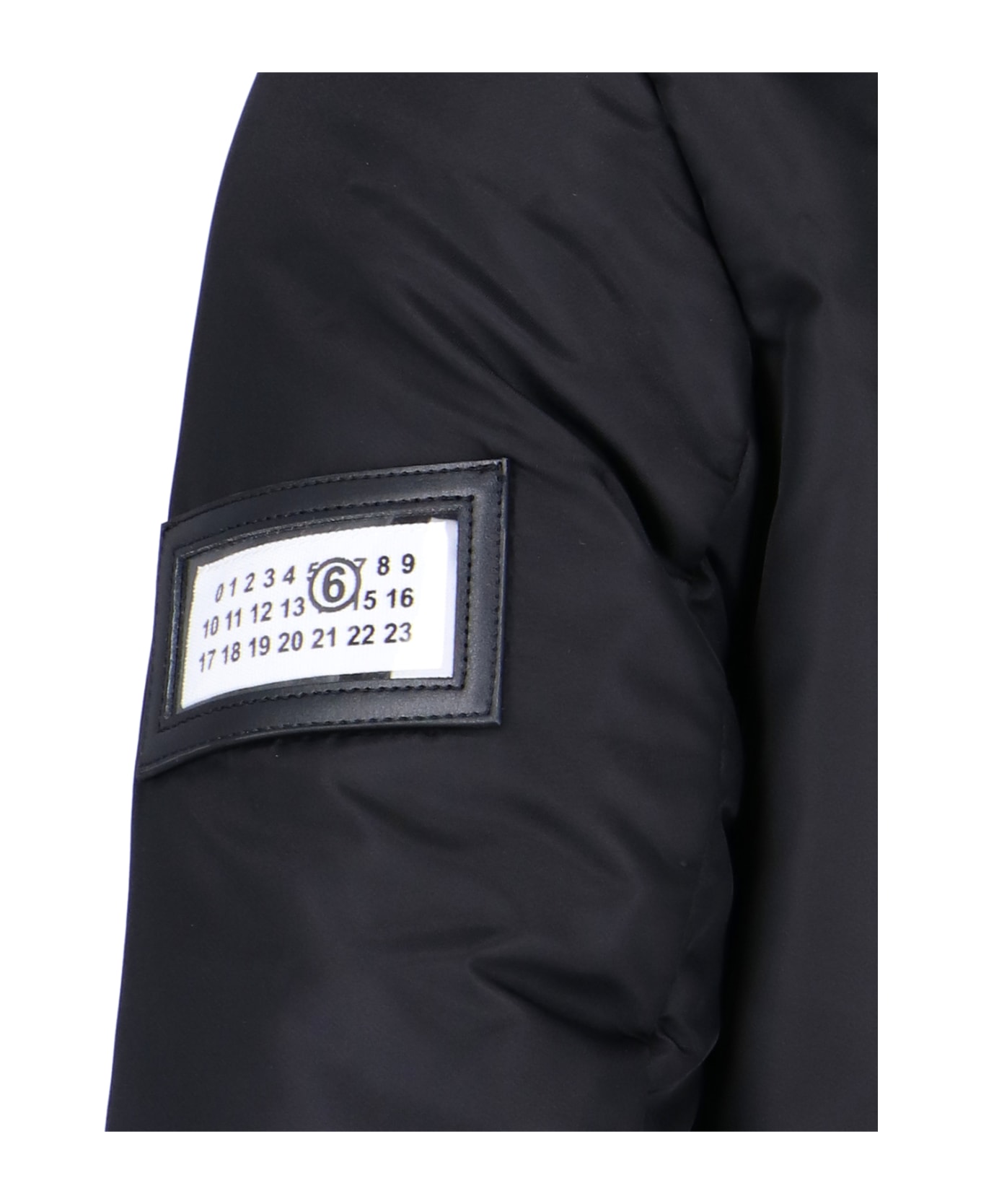 MM6 Maison Margiela Lightweight Jacket - Black レザージャケット
