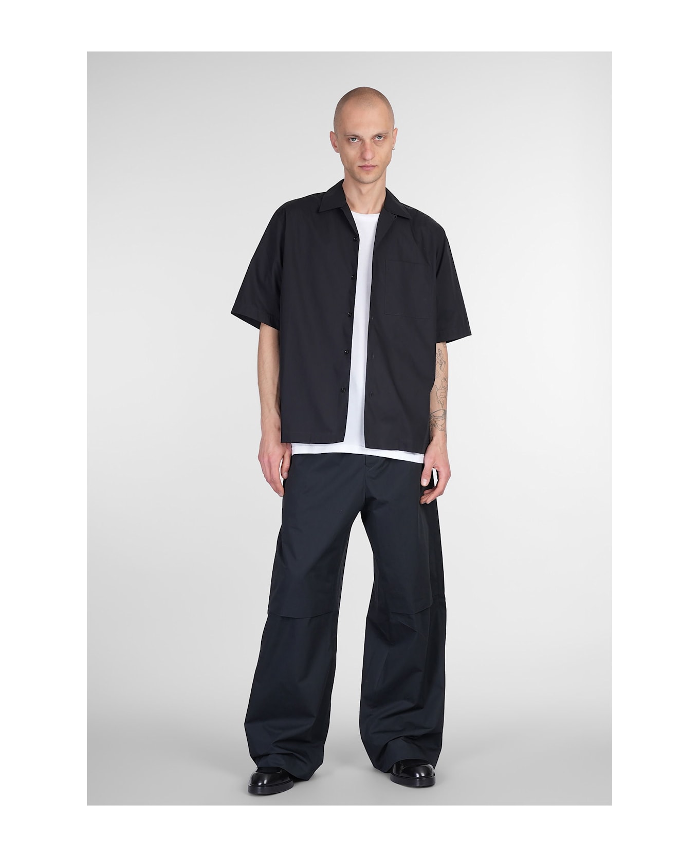 OAMC Pants In Black Cotton - black