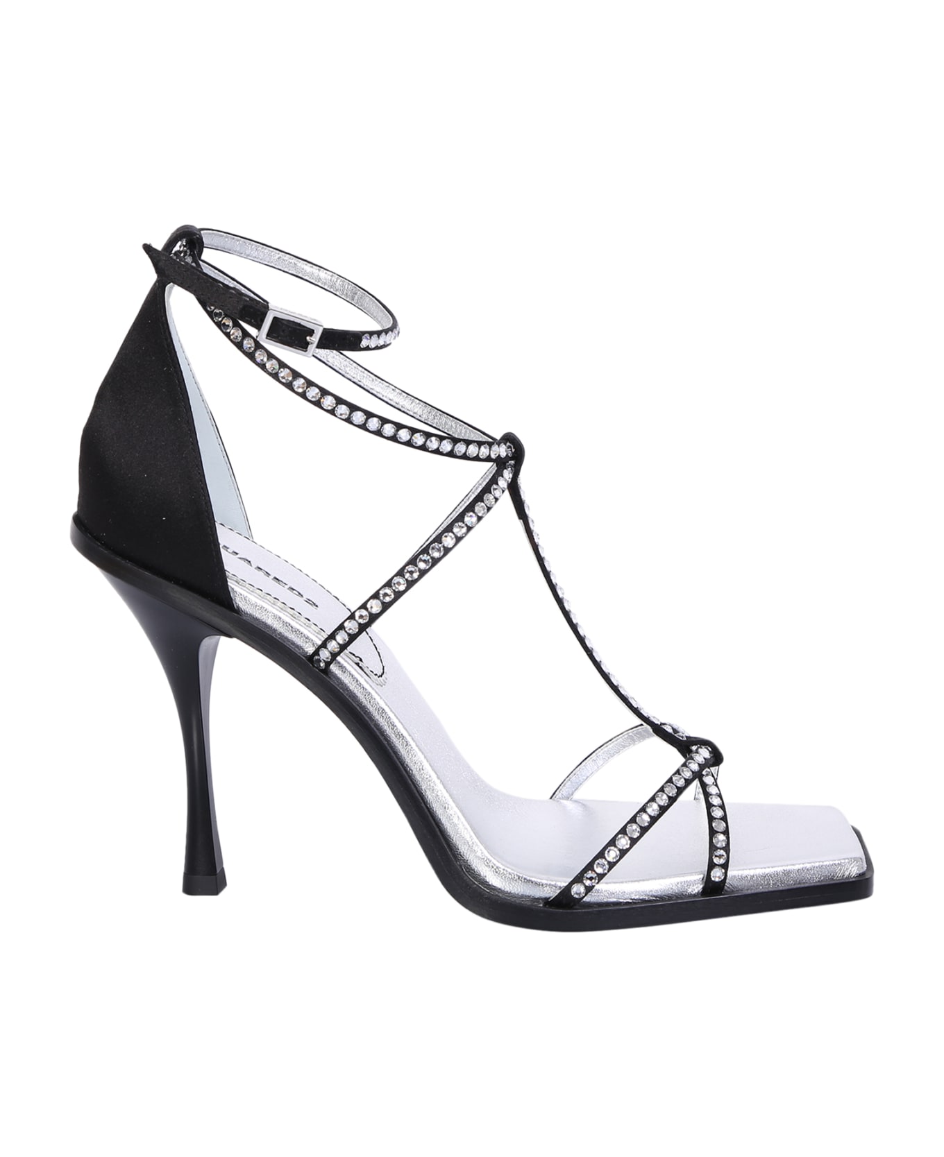 Dsquared2 Ankle Strap Sandals - Black サンダル