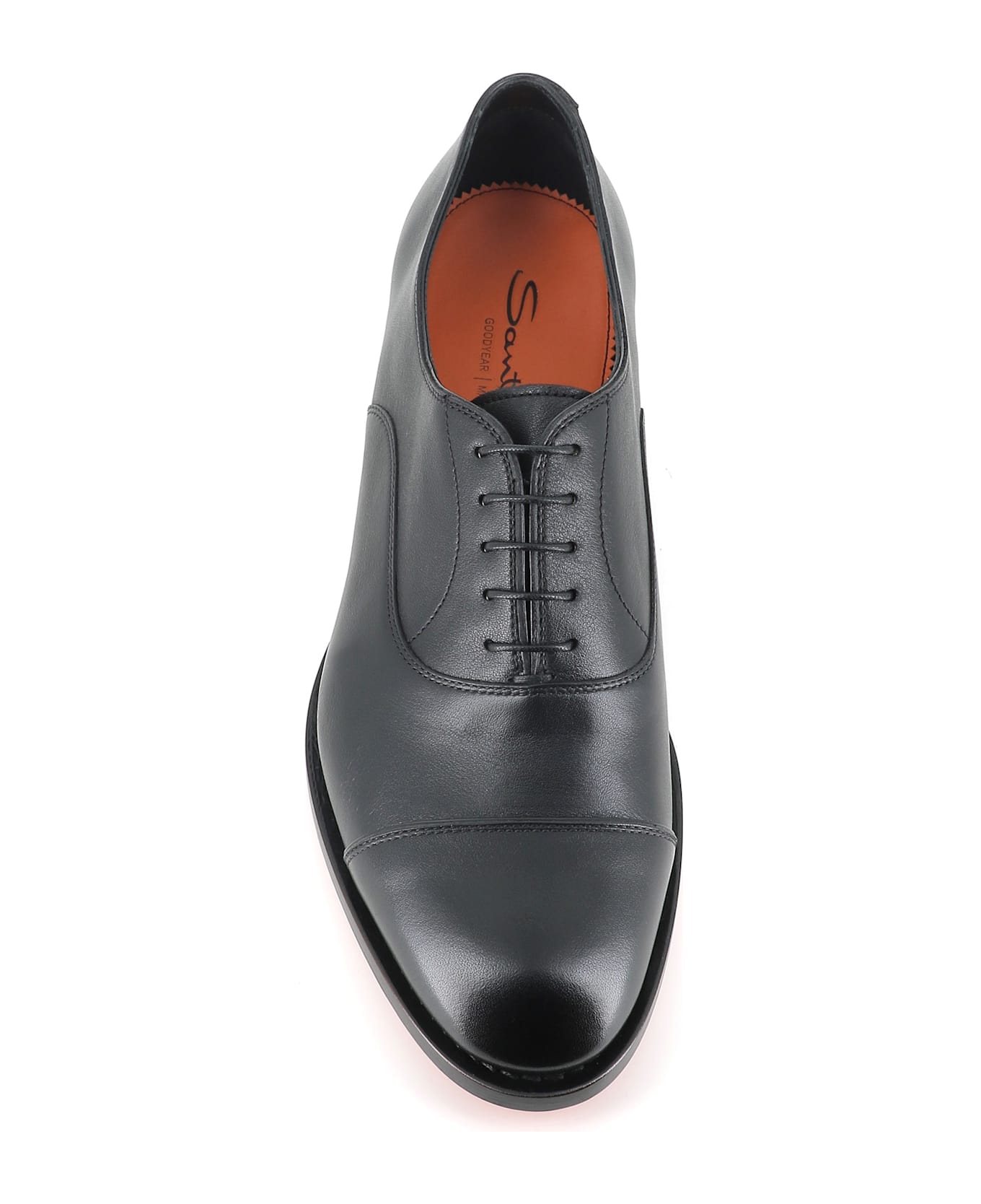 Santoni Oxford New Linger - Black