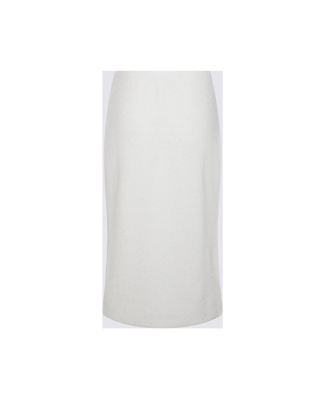 Fabiana Filippi White Cotton Skirt - White