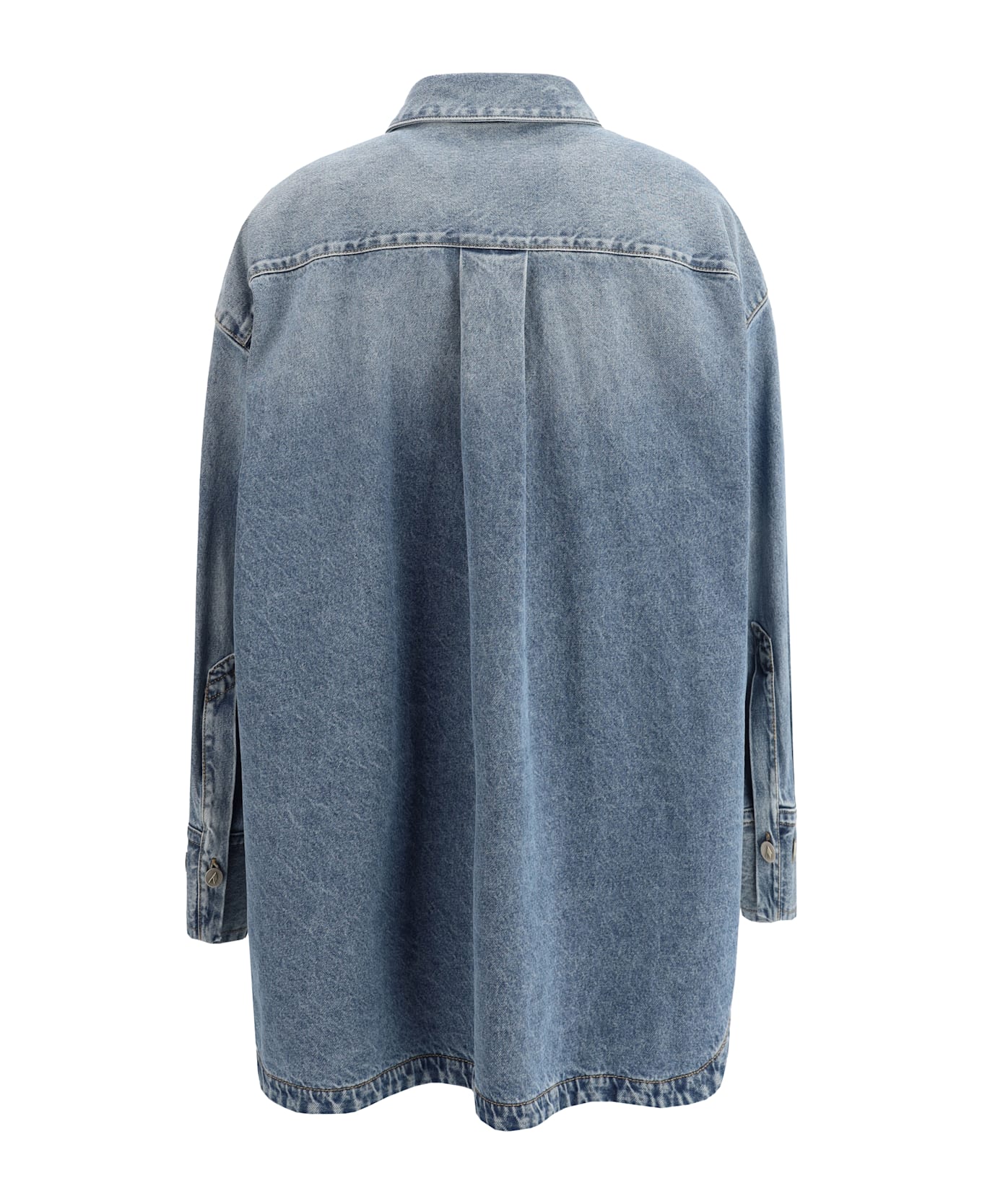 The Attico Denim Shirt - Blue