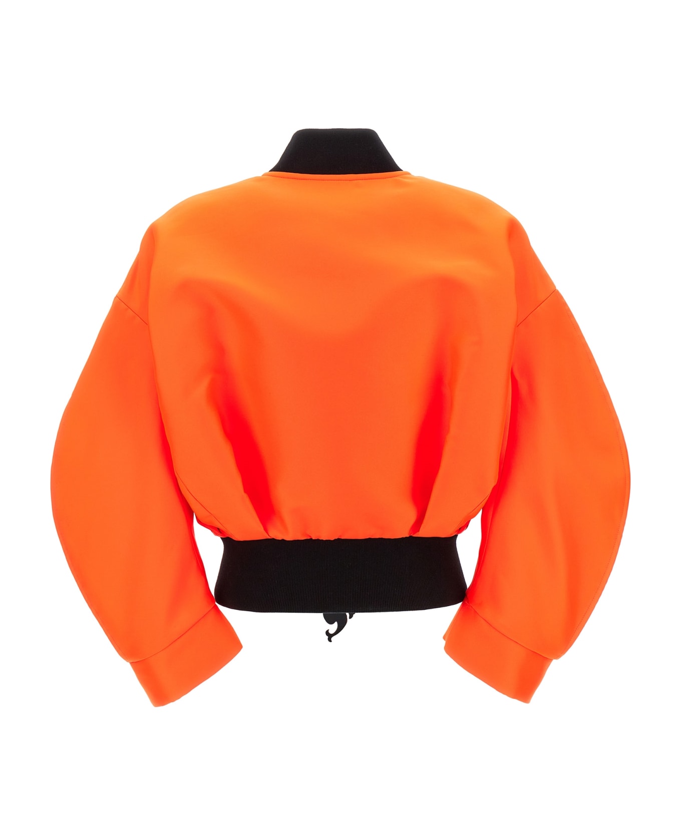 Pucci Neon Logo Bomber Jacket - Orange