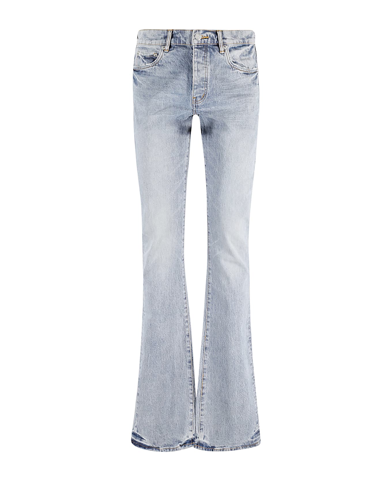 Purple Brand Super Stack Flare - Mid Indigo