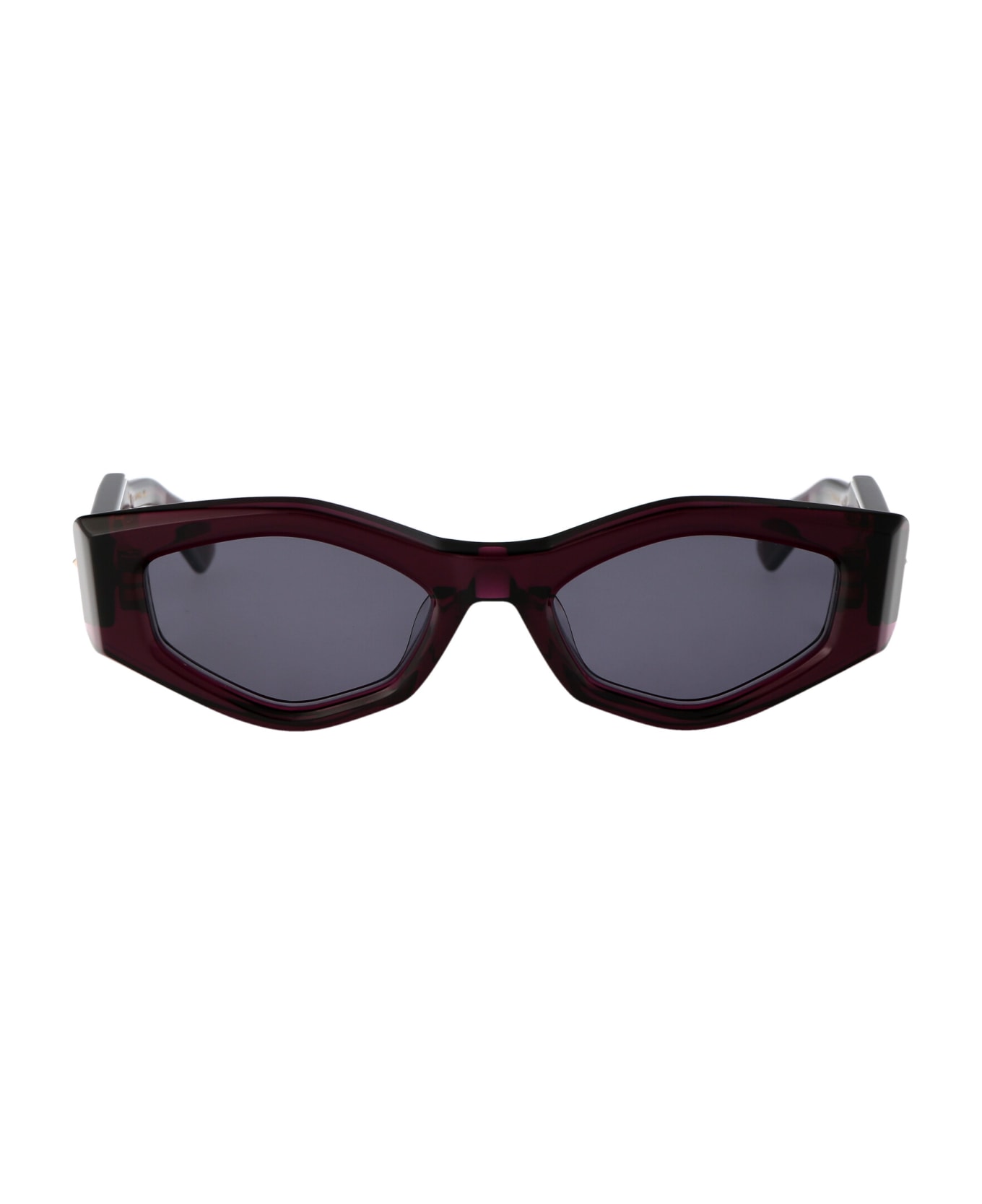 Valentino Eyewear V - Tre Sunglasses - 101B PUR - GLD