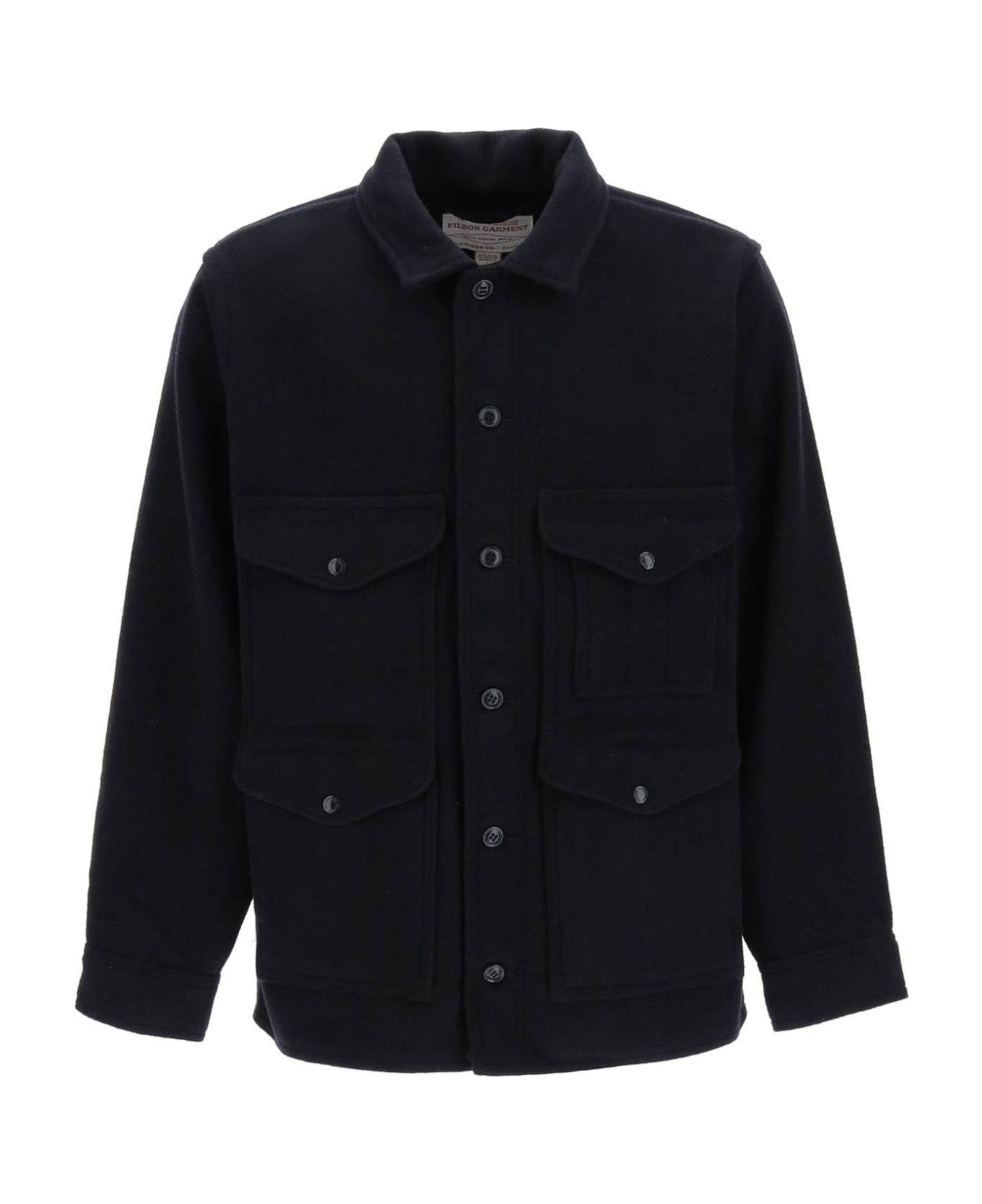 Filson Mackinaw Wool Cruiser Jacket - BLUE