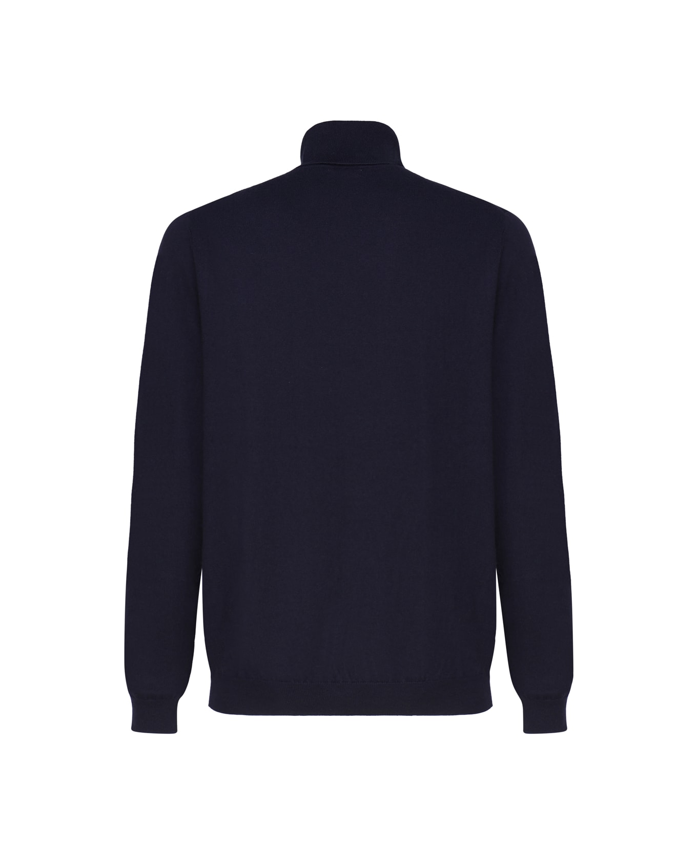 Sun 68 Wool Turtleneck Sweater - NAVY BLUE ニットウェア