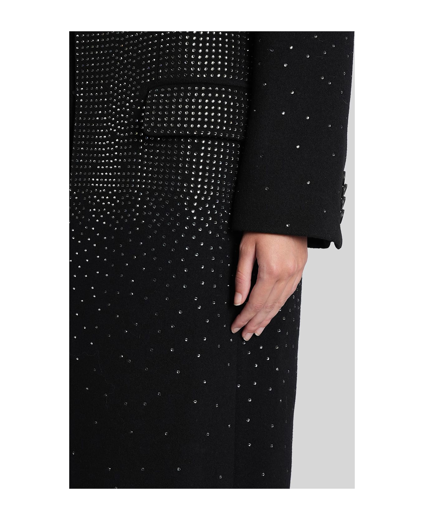 Giuseppe di Morabito In Black Wool - black