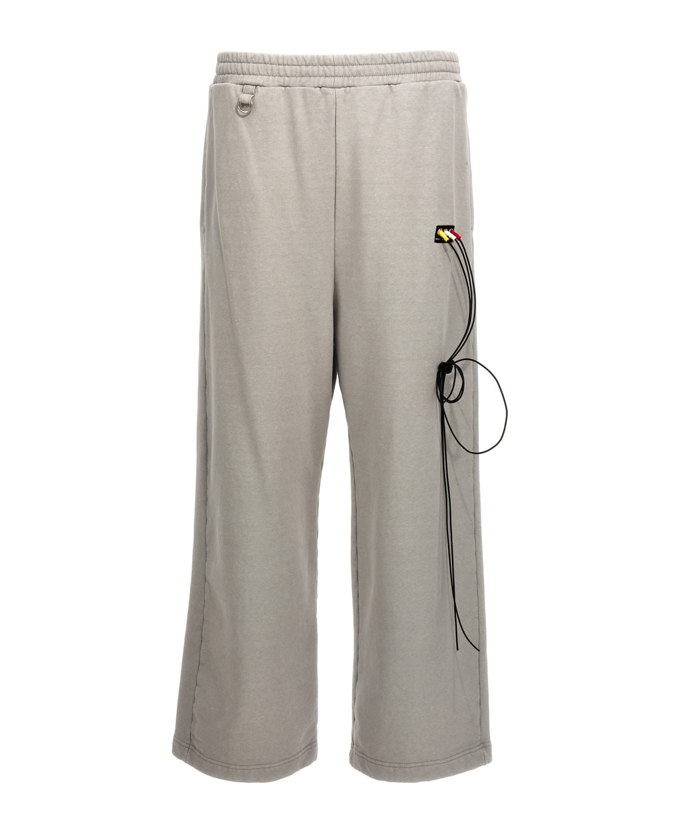 doublet 'rca Cable Embroidery' Joggers - Gray