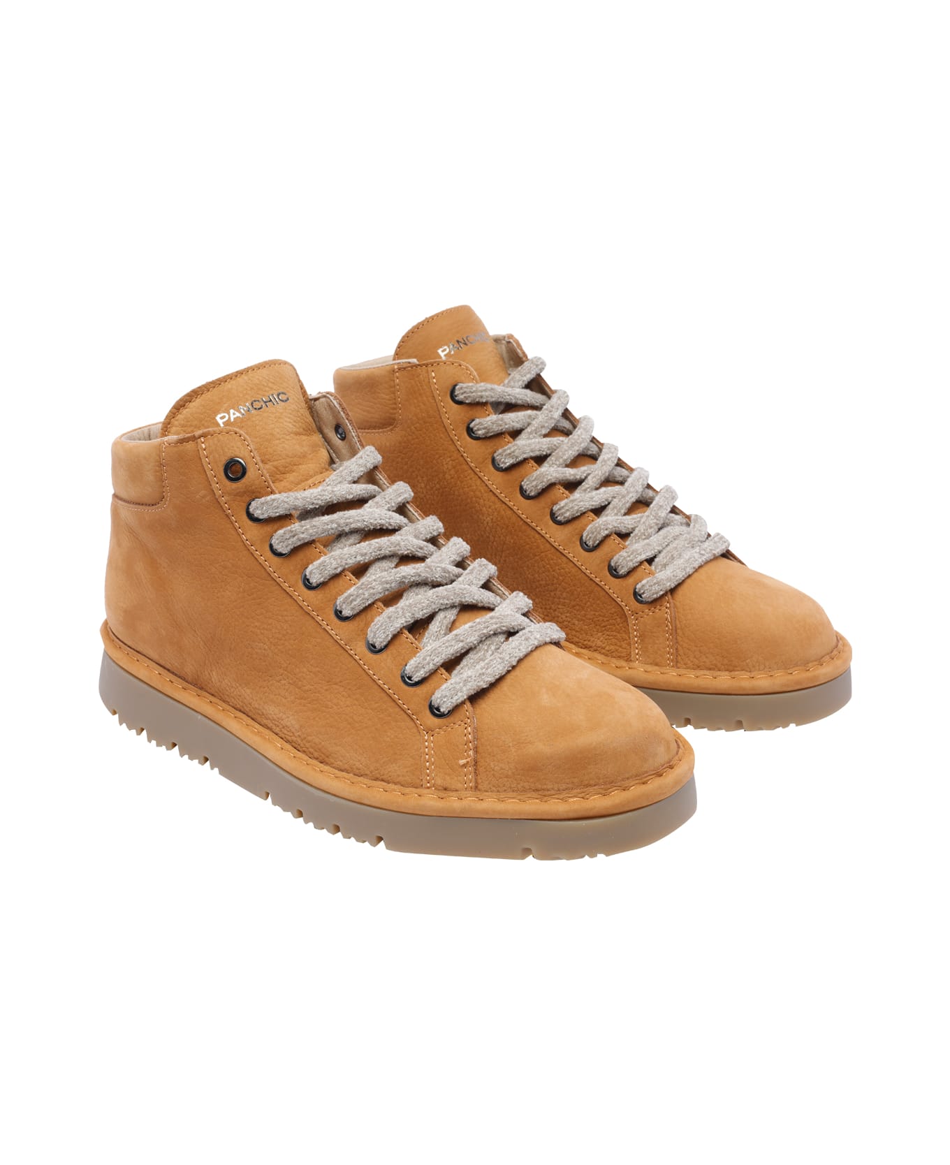 Panchic Laced Up Shoes - Brown Sugar