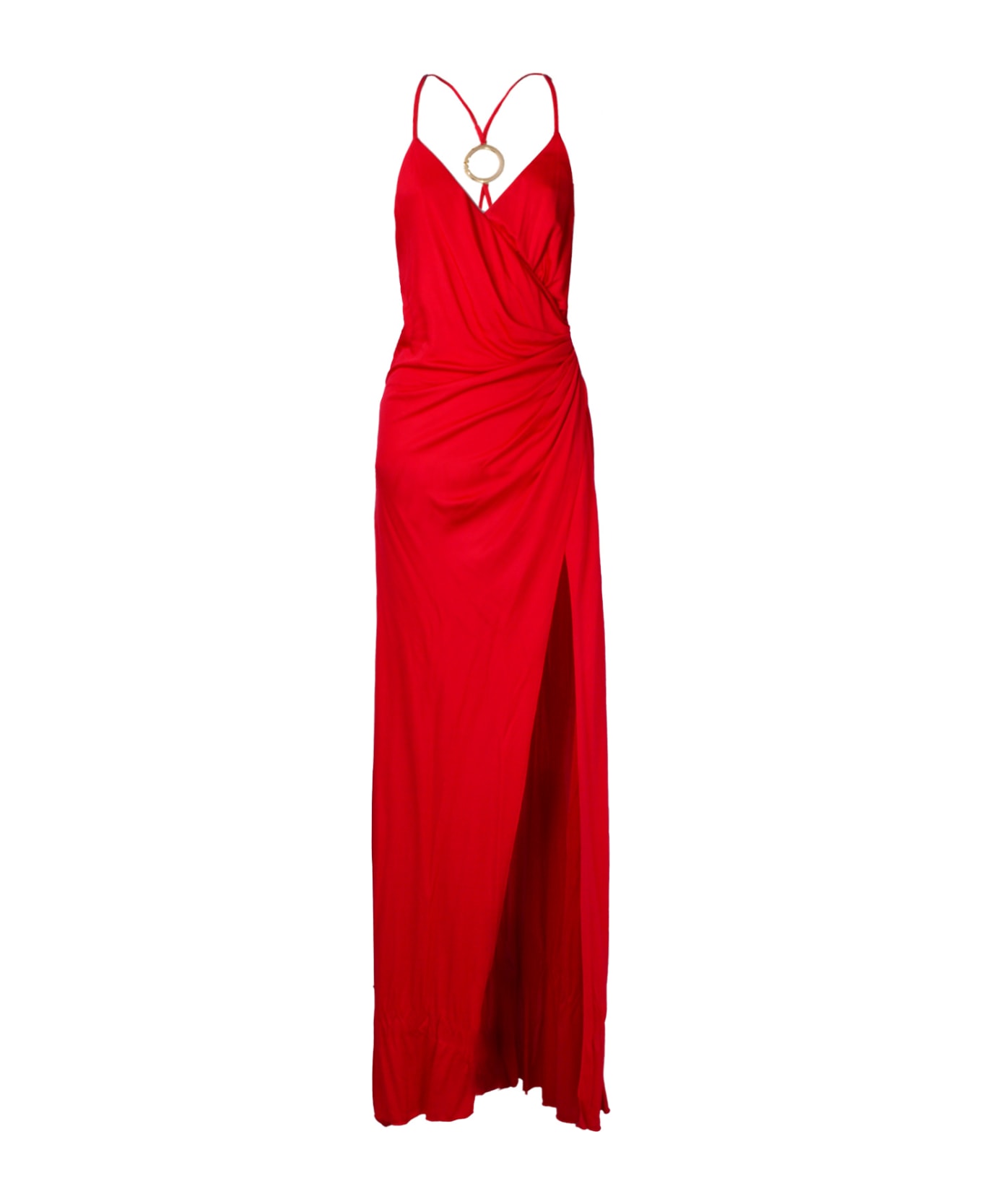 Pinko Long Dress "vivara" - Red
