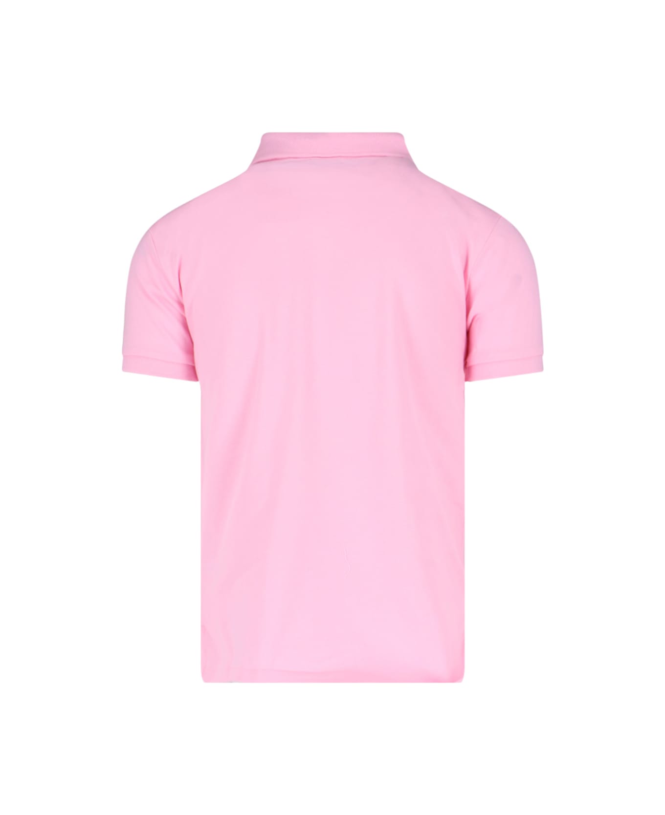 Ralph Lauren Pink And Blue Slim-fit Pique Polo Shirt - Pink ポロシャツ
