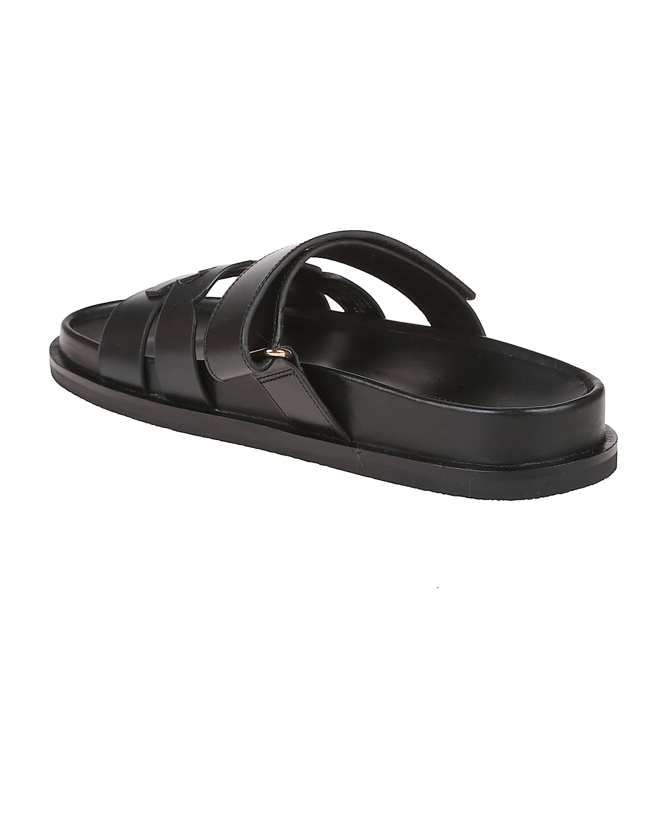 Tory Burch Ines Sport Sliders - Perfect Black