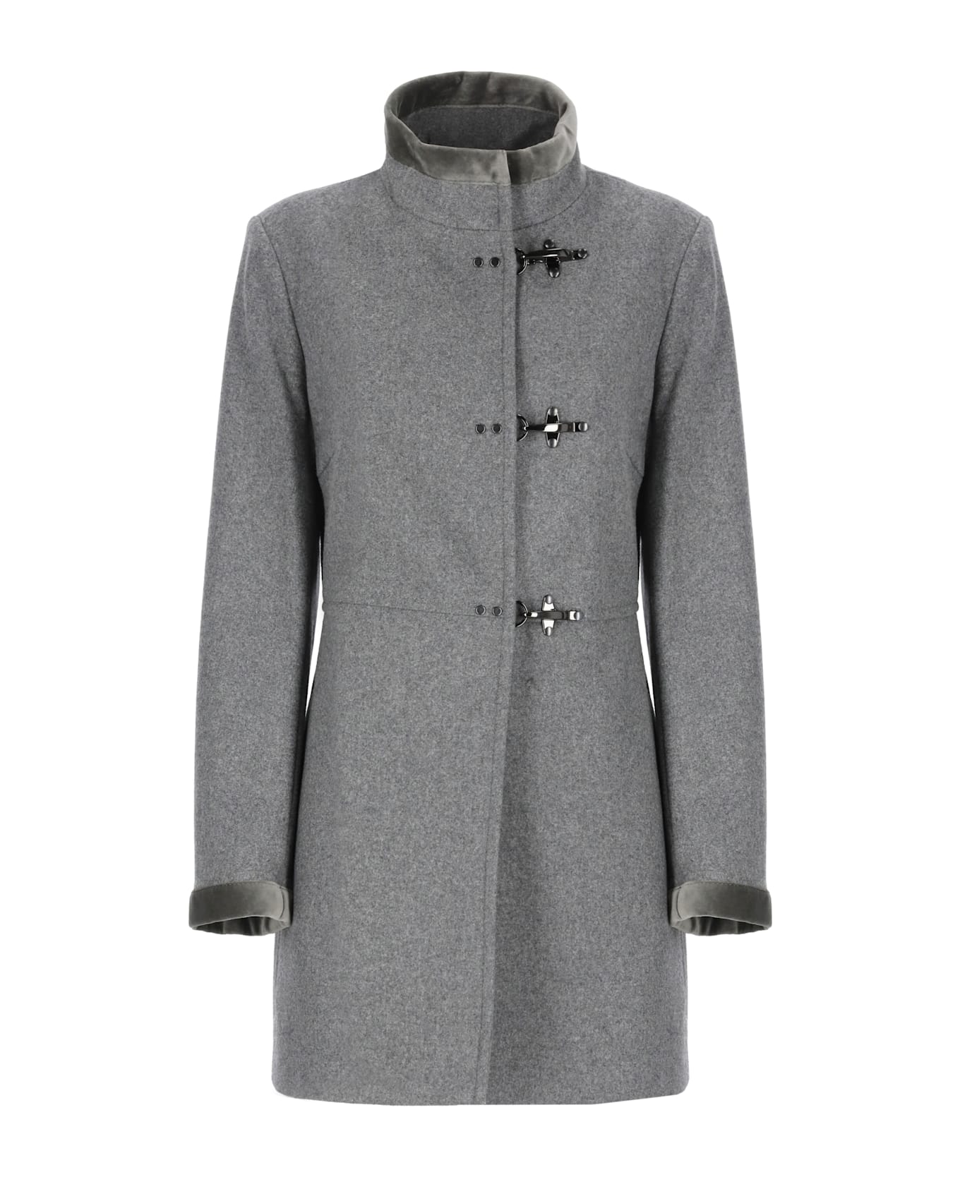 Fay Virginia Coat - Grey