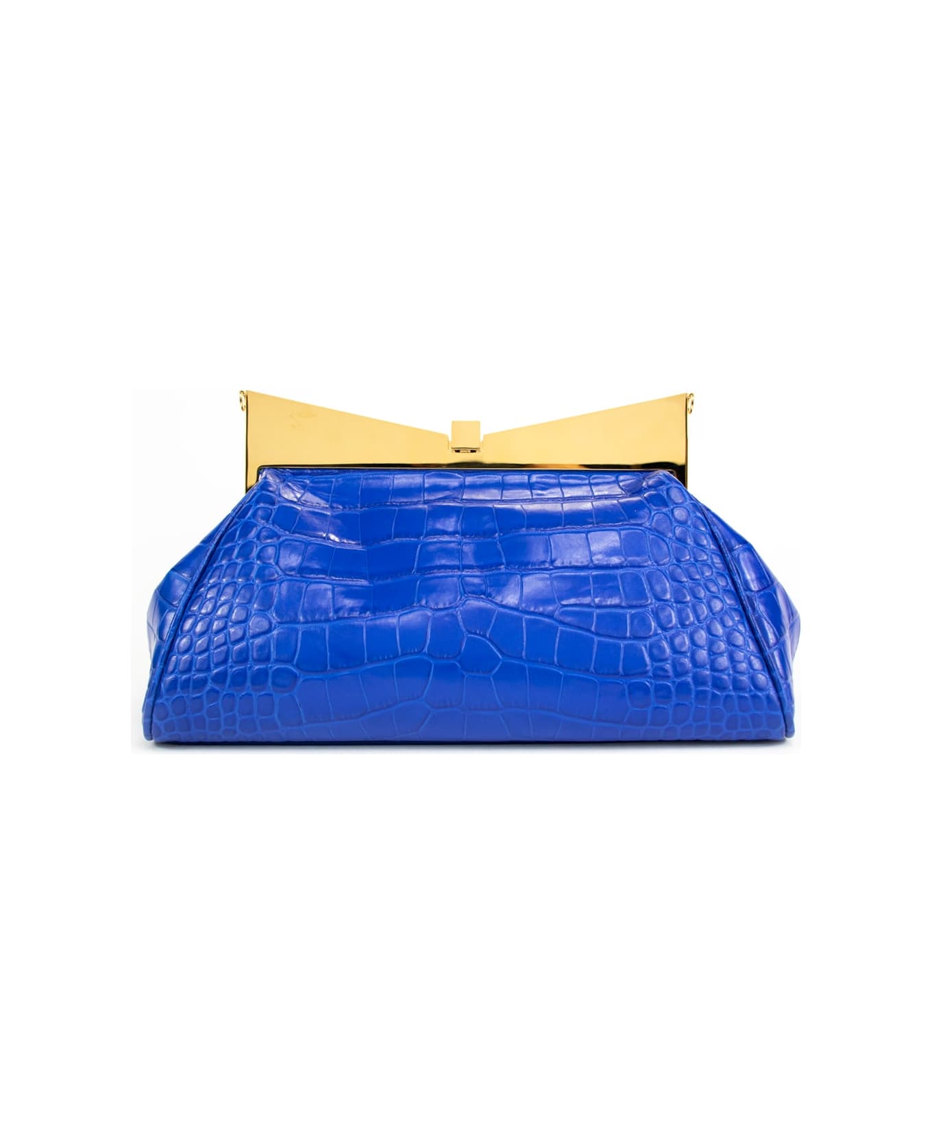 Sara Battaglia Lady Me Large - Blue Croc