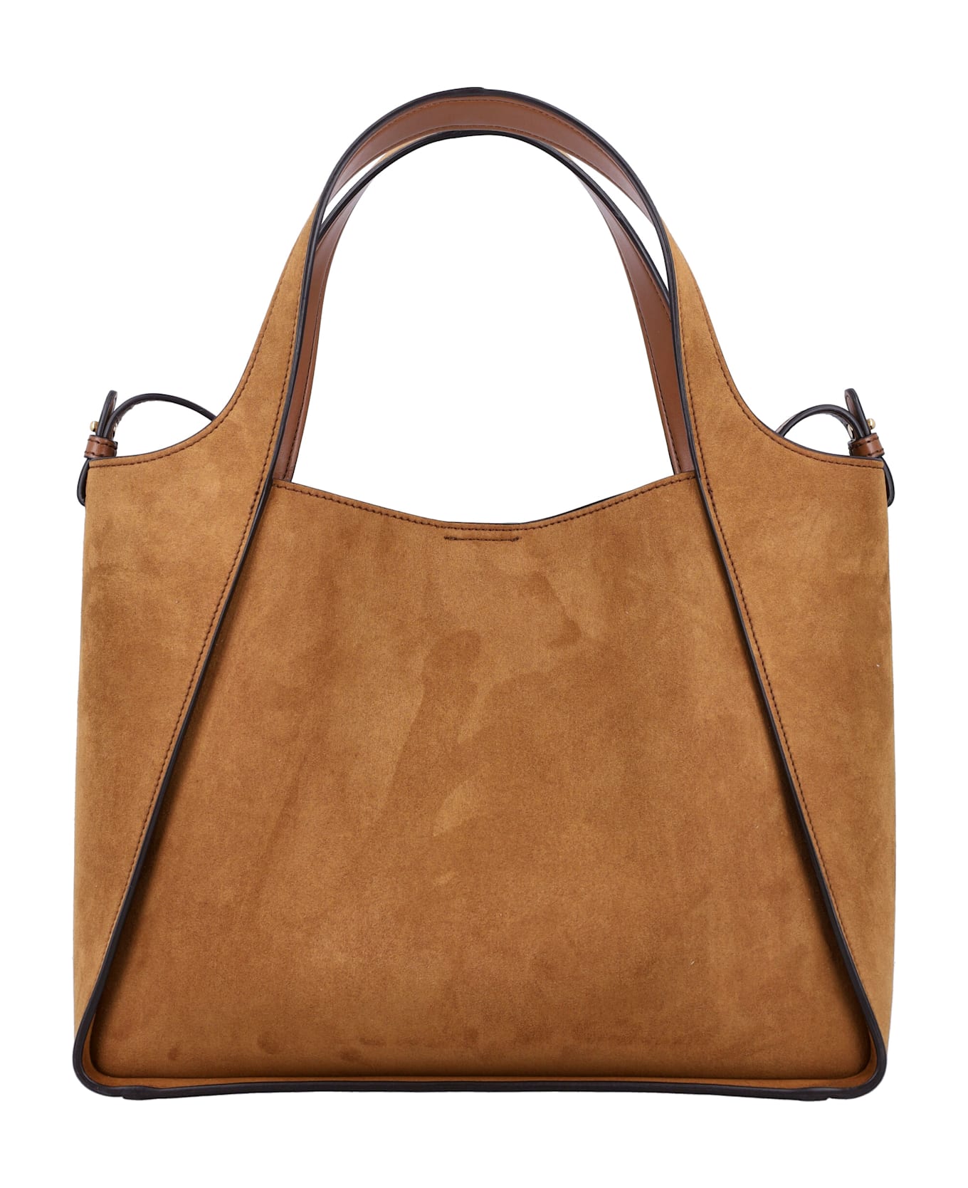 Stella McCartney Logo Tote Bag - BRANDY