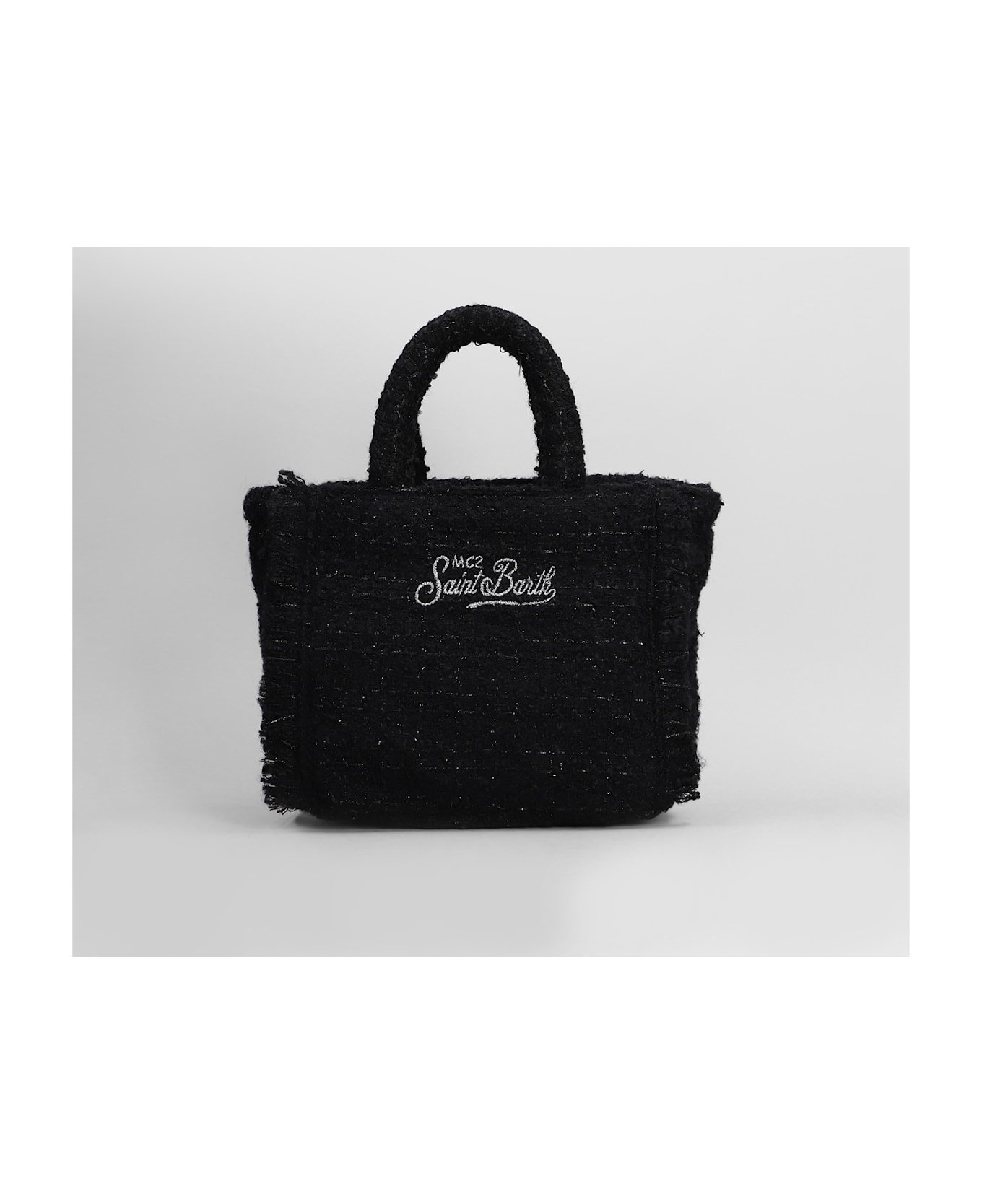 MC2 Saint Barth Vanity Mini Classic Tote In Black Polyester - black