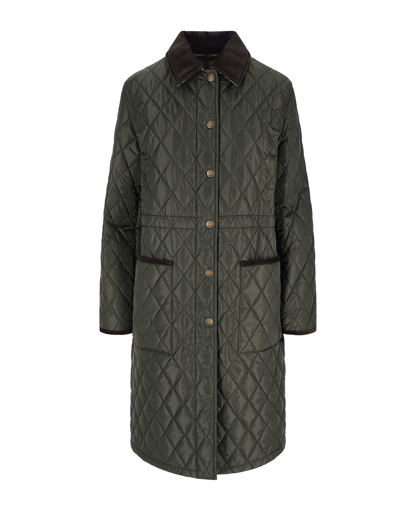 Burberry 'car Coat' Jacket - Green