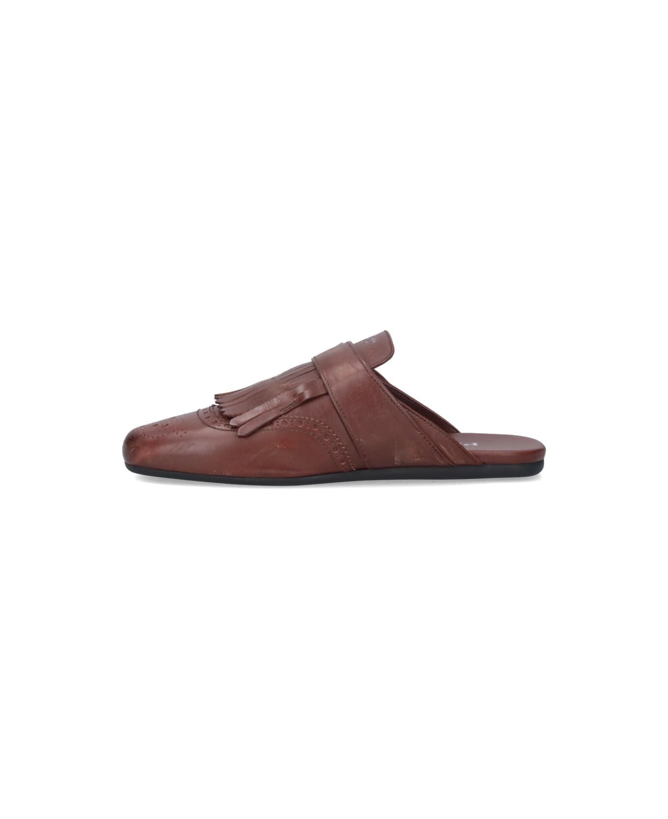 Prada "shuffle" Sabots - Brown サンダル