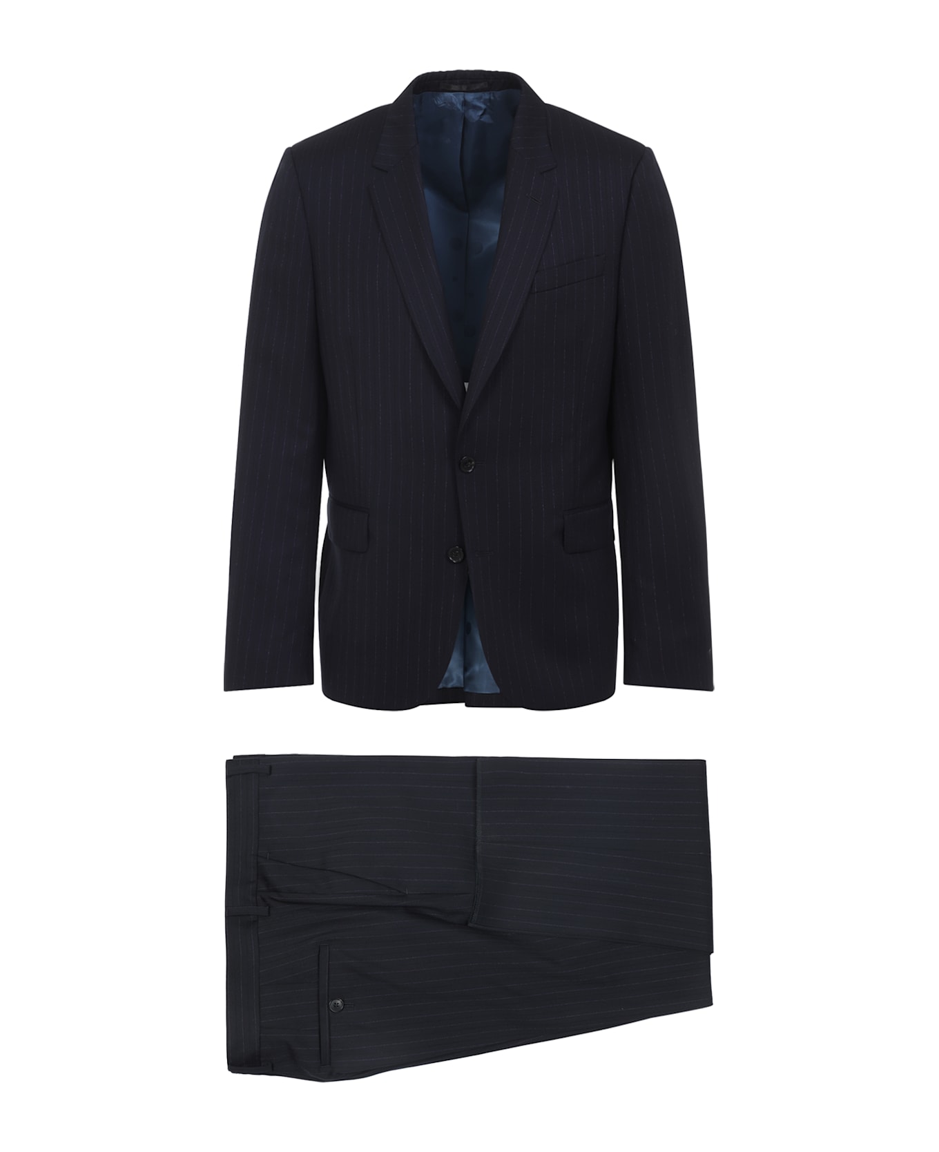 Paul Smith Tailored Fit Two Button Suit - Navy