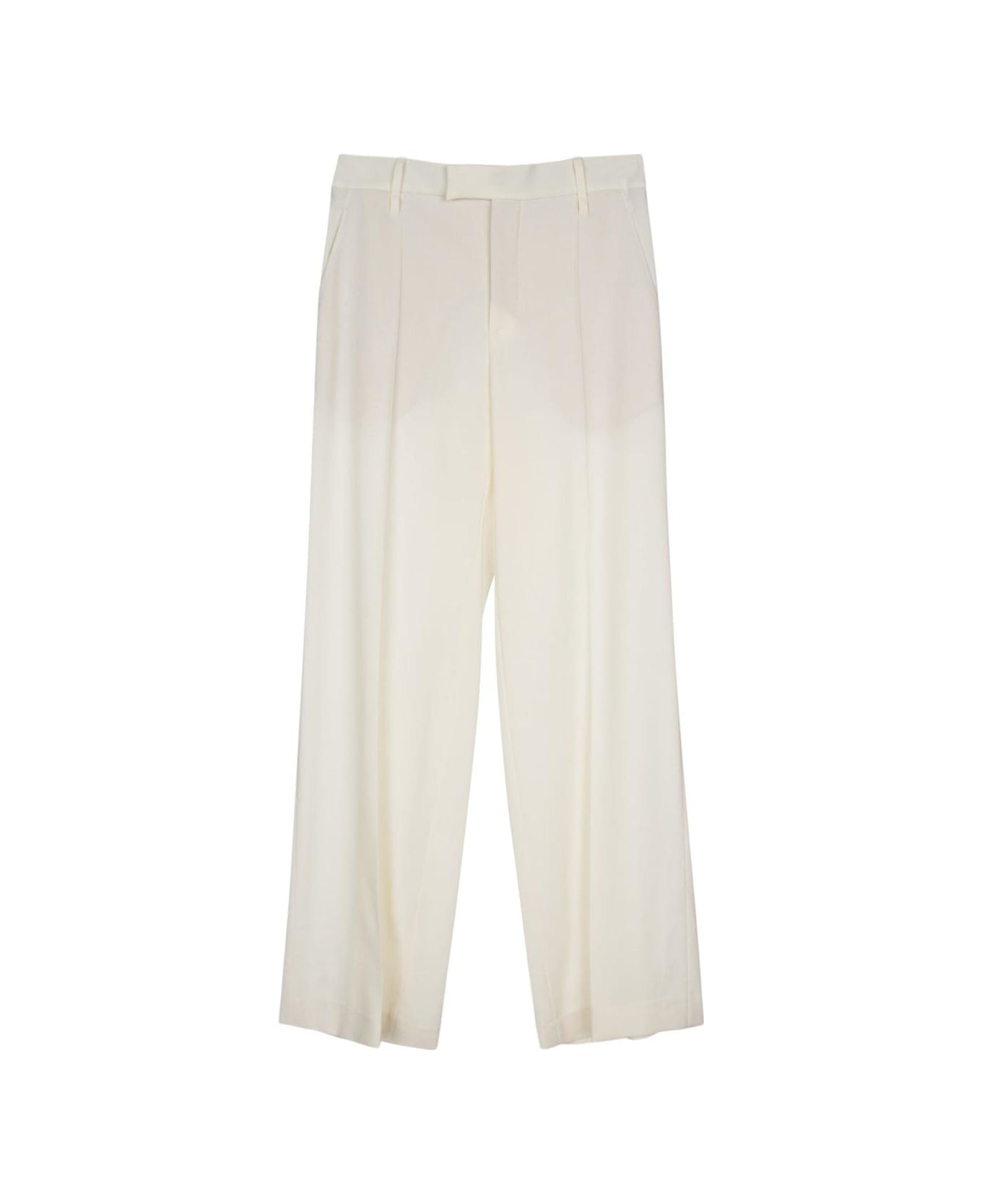 Brunello Cucinelli Pleated Trousers - Natural