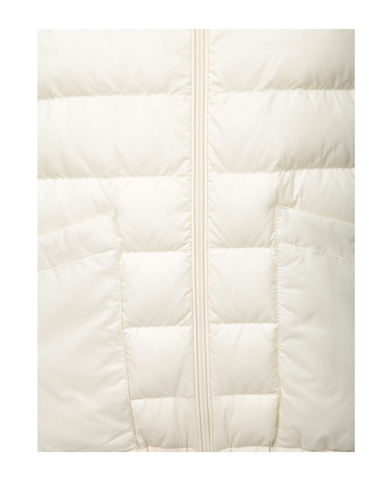 Moncler Hede White Down Jacket - White