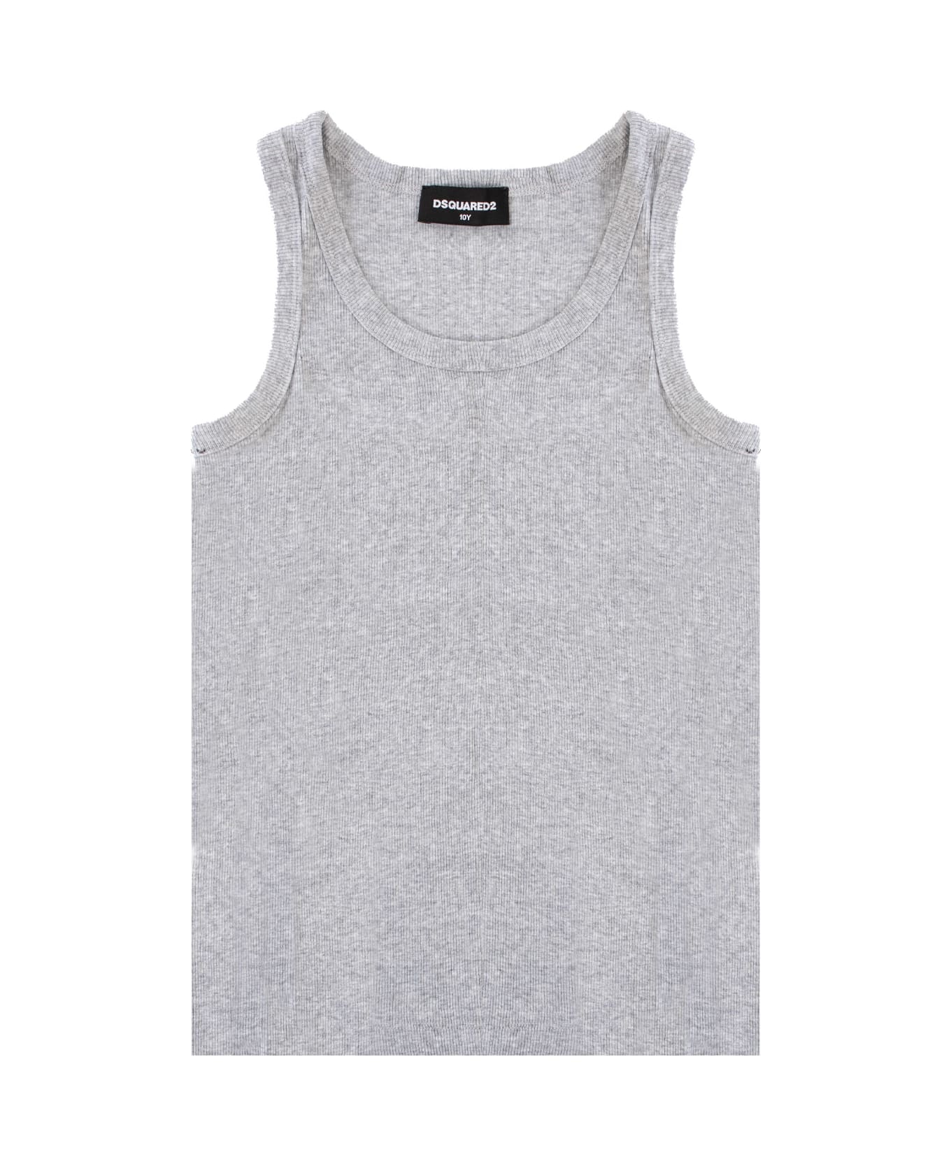 Dsquared2 Cotton Tank Top - Grey