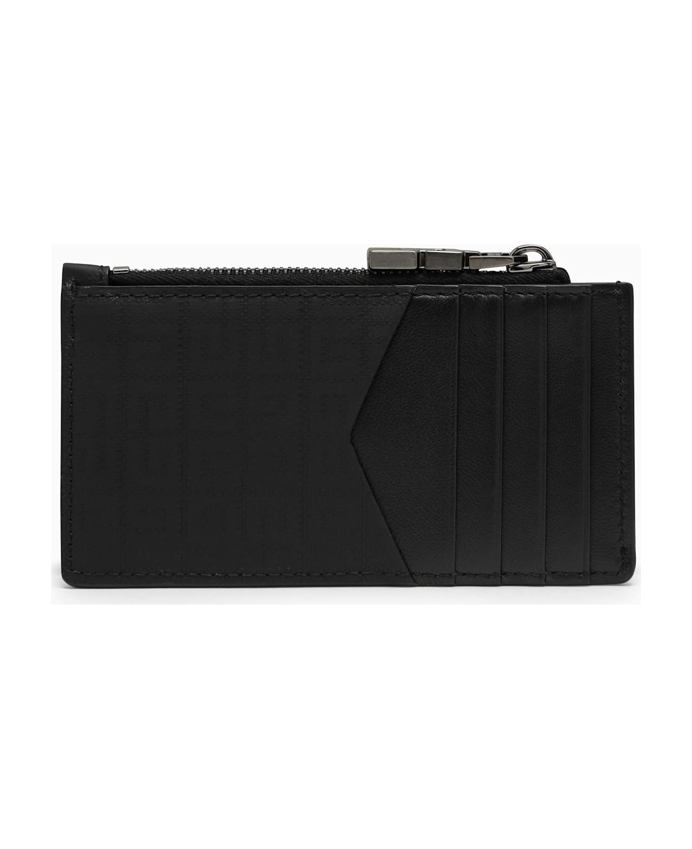 Givenchy Zipped Wallet In 4g Nylon - Black