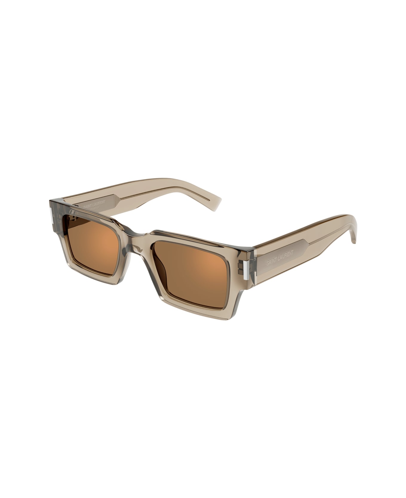 Saint Laurent Eyewear Sl 572 Sunglasses - Beige